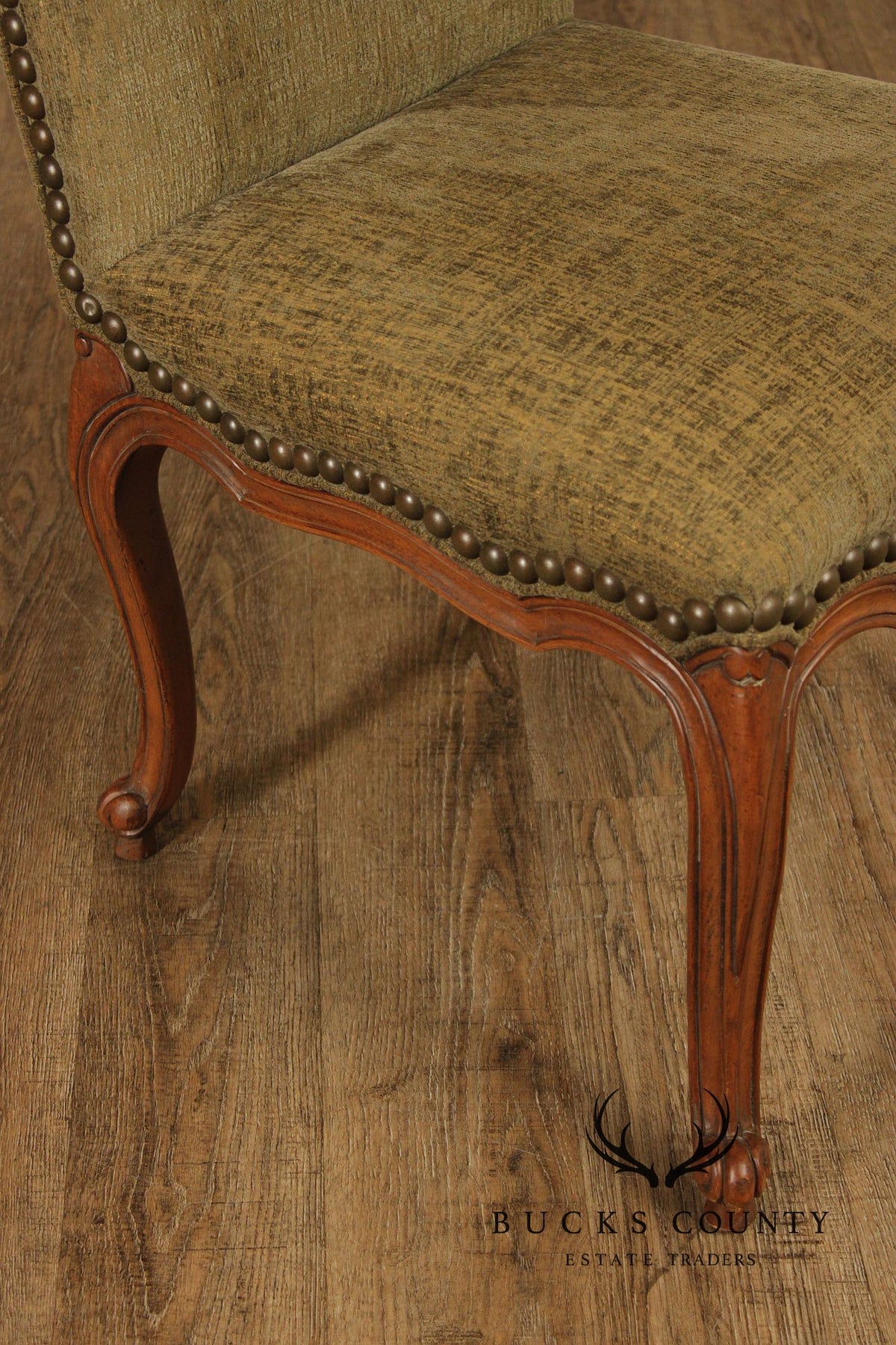 Louis XV Style Set of Ten Dining Side Chairs