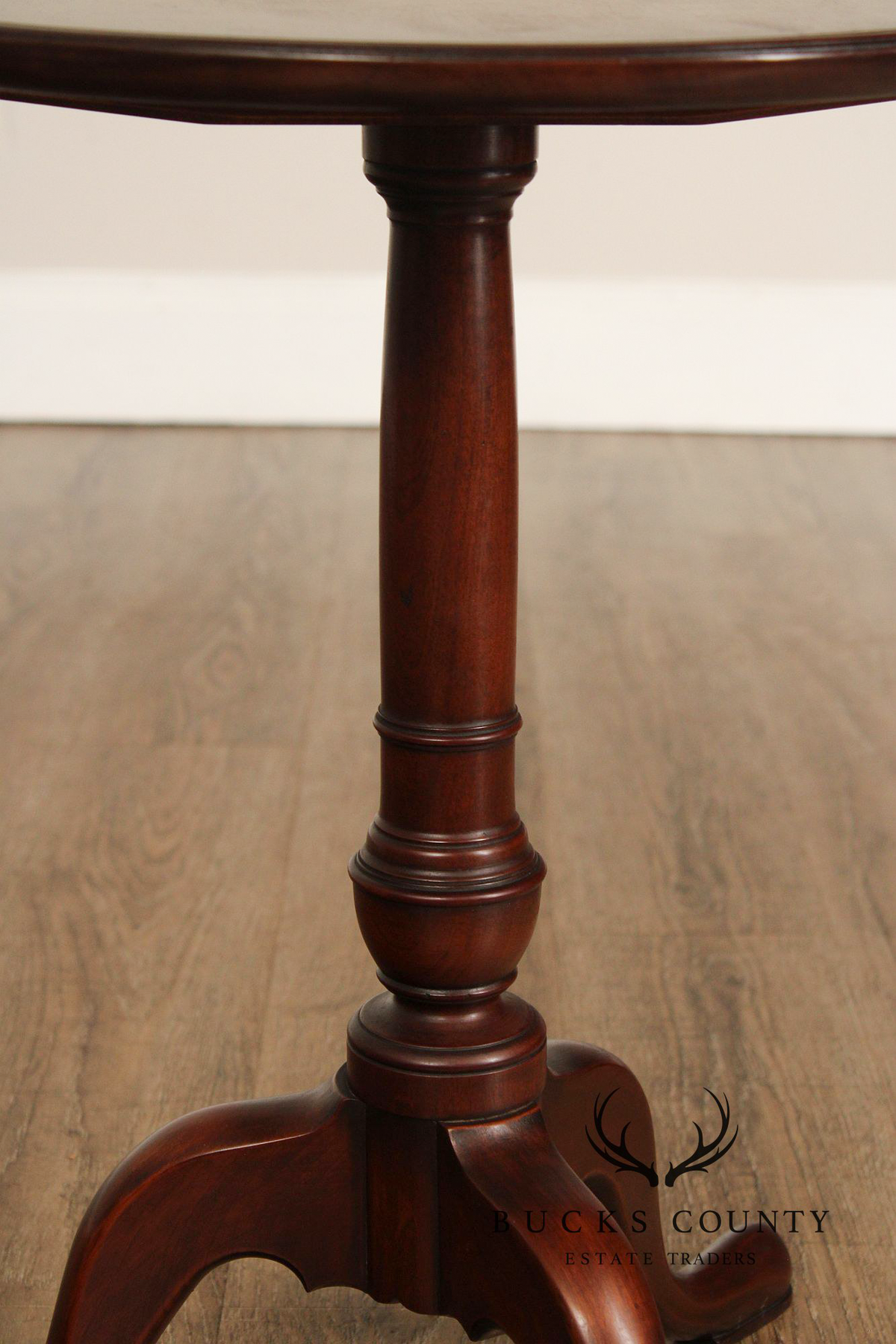 Robert Whitley Queen Anne Style Cherry Candle Stand