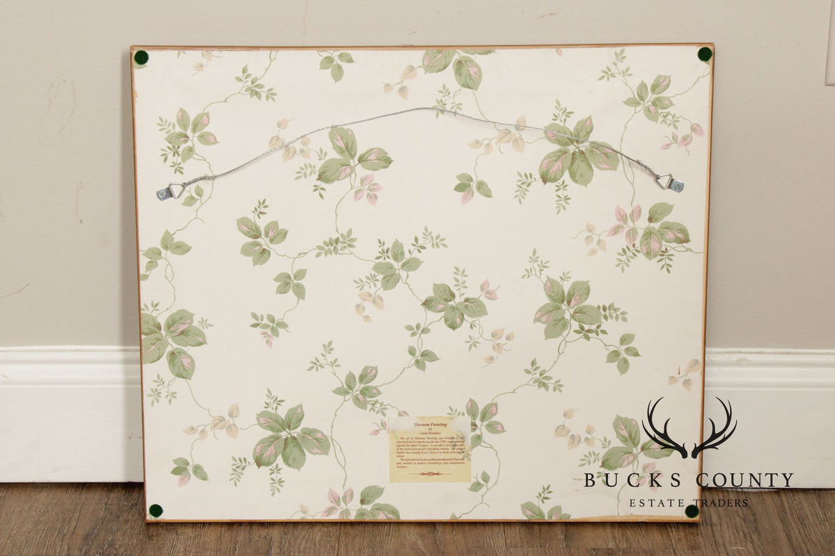 Linda Brubaker Fruit Theorem Painting on Velvet