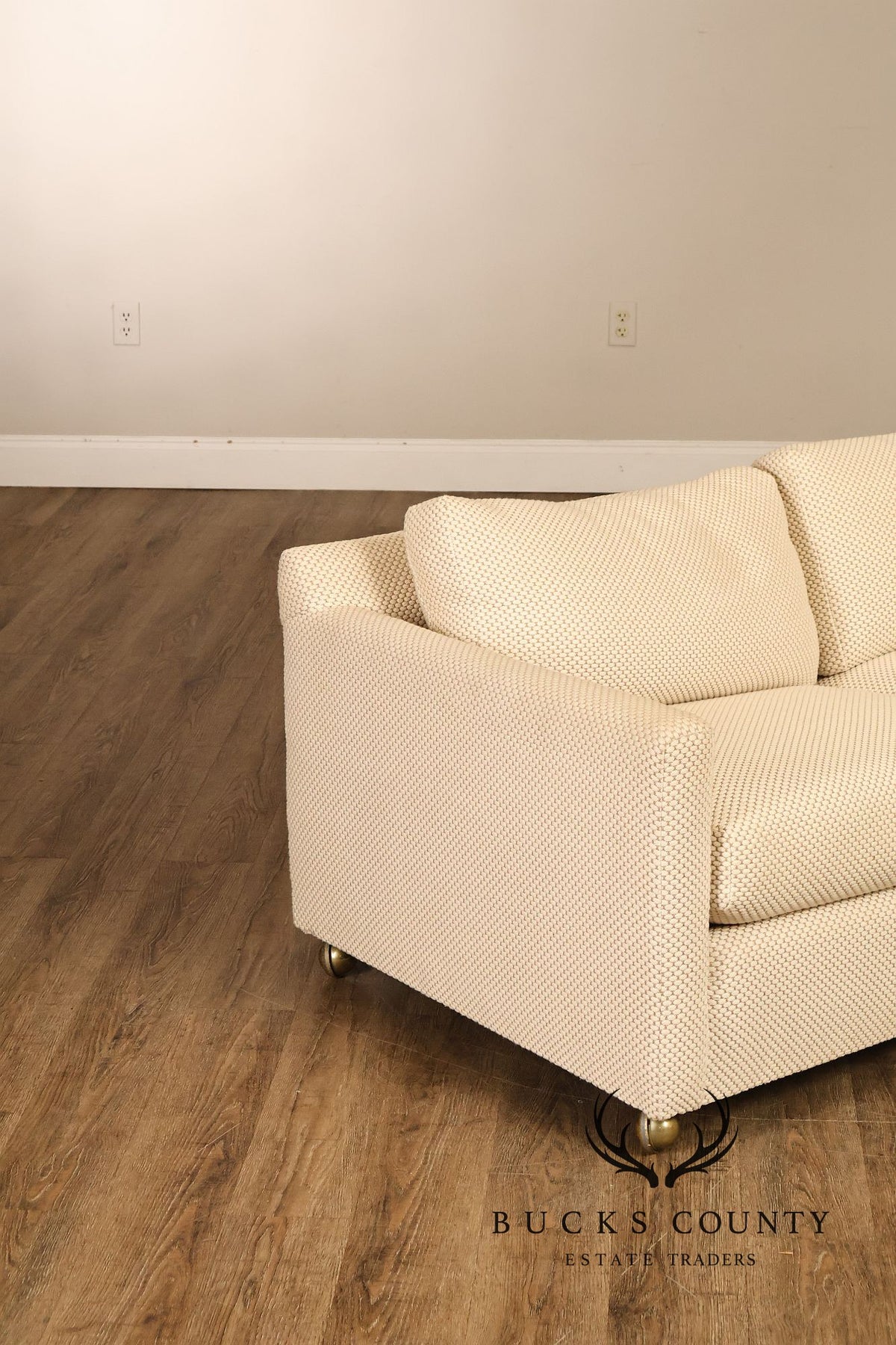 1970's Modern Upholstered Pair Of Loveseats