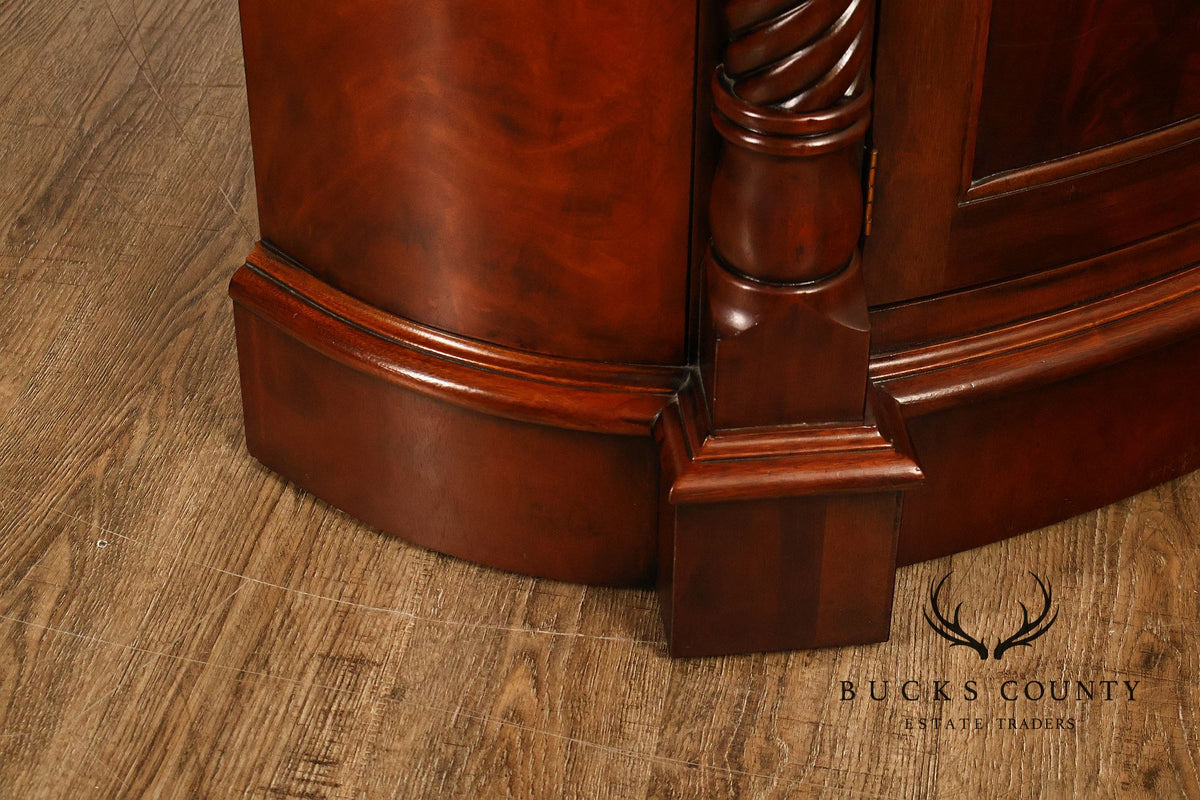 Henredon Regency Style Mahogany China Cabinet