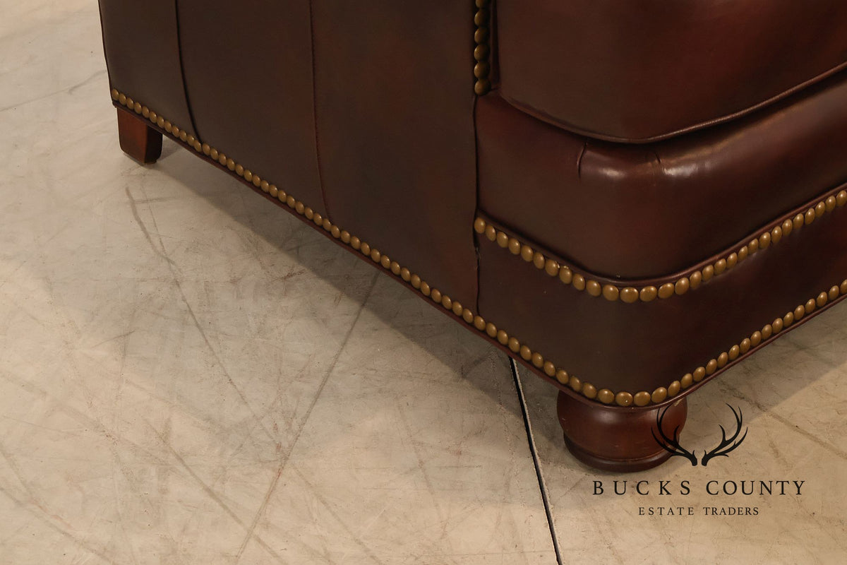 Hancock & Moore Traditional Leather Loveseat