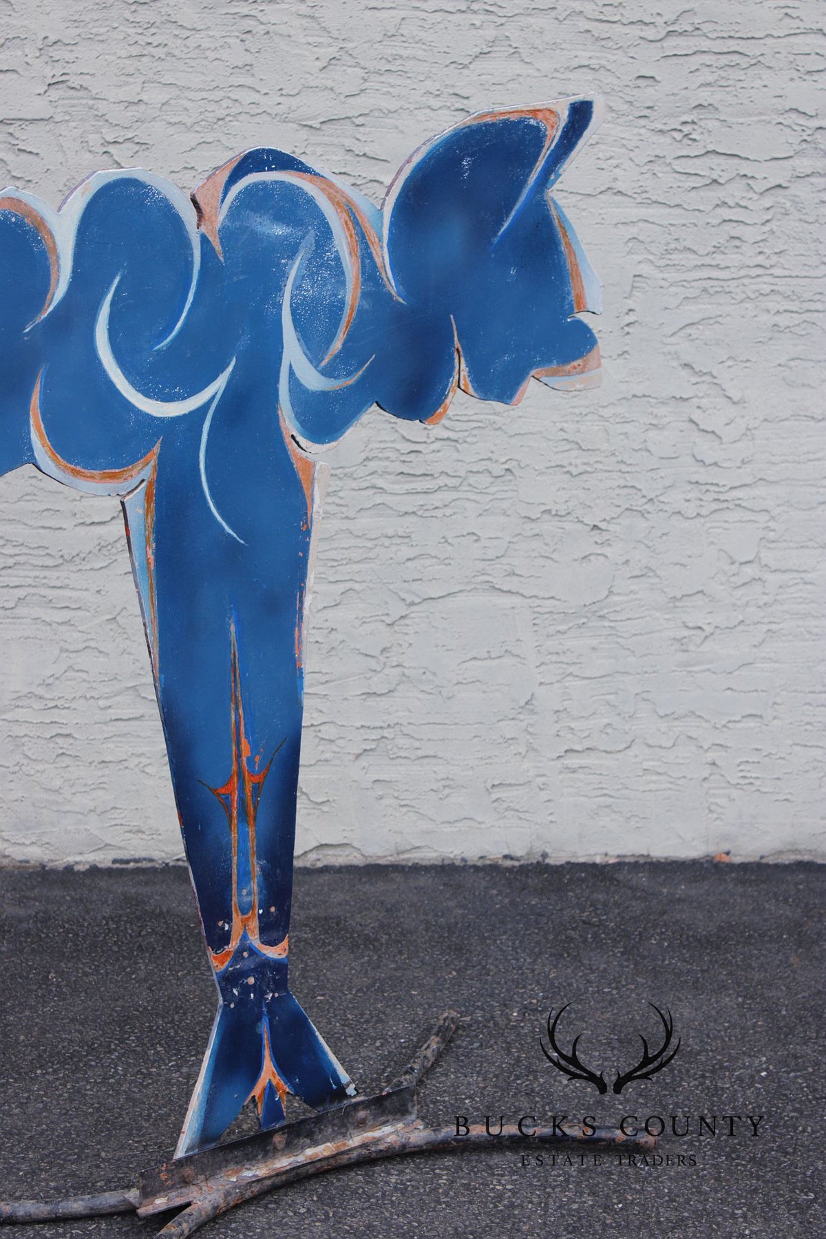 Raymond Rocklin Painted Metal Abstract Sculpture
