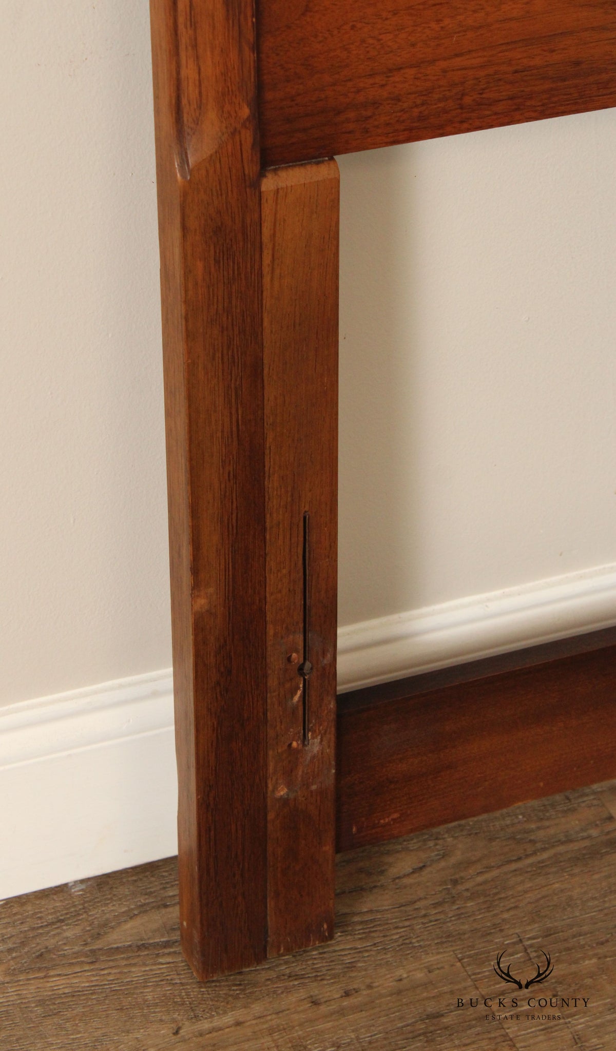 Mid Century Modern Walnut Queen Headboard