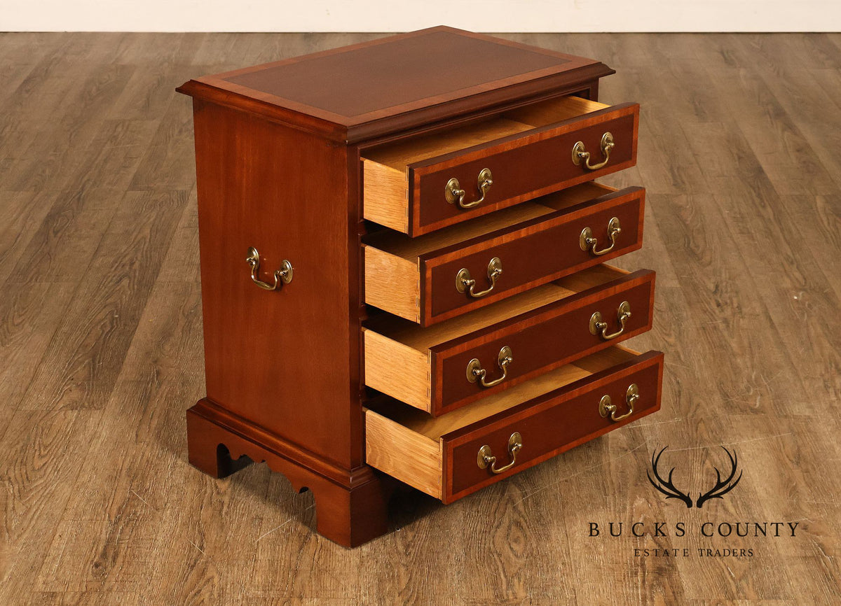 Pennsylvania House Banded Mahogany Bedside Chest