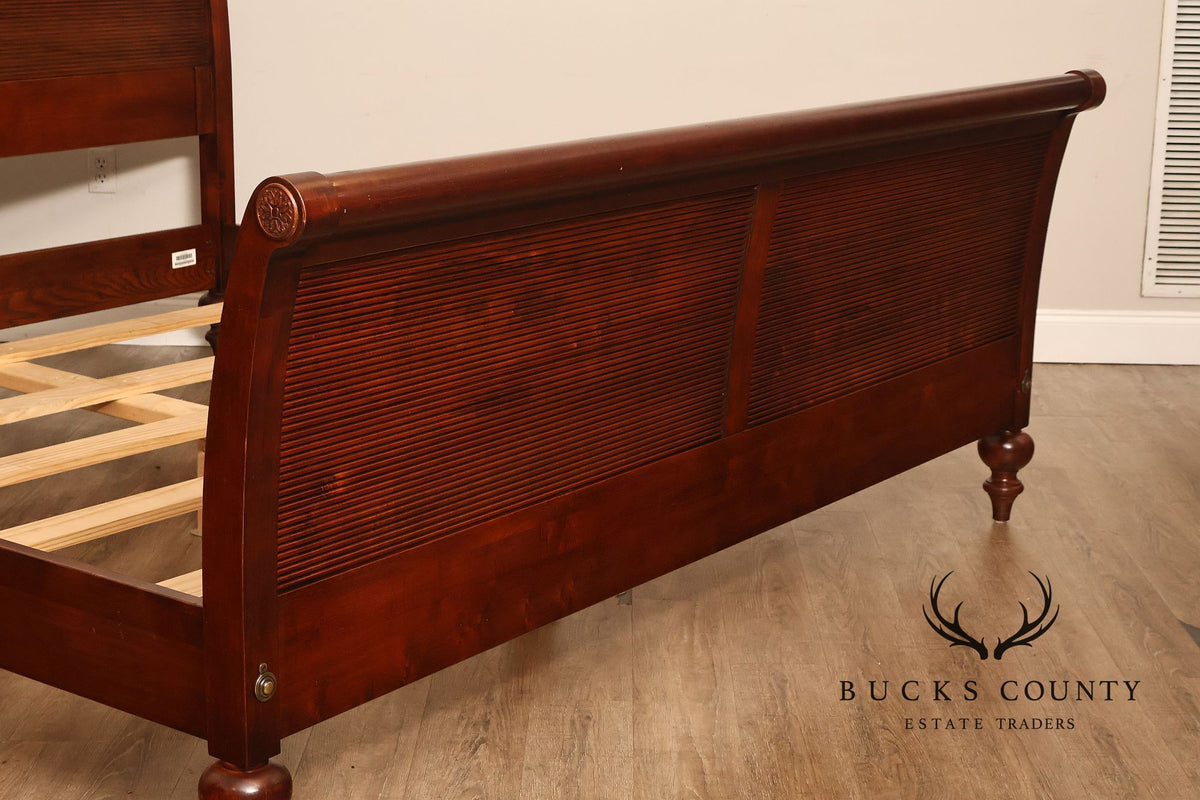 Ethan Allen 'British Classics' King Sleigh bed