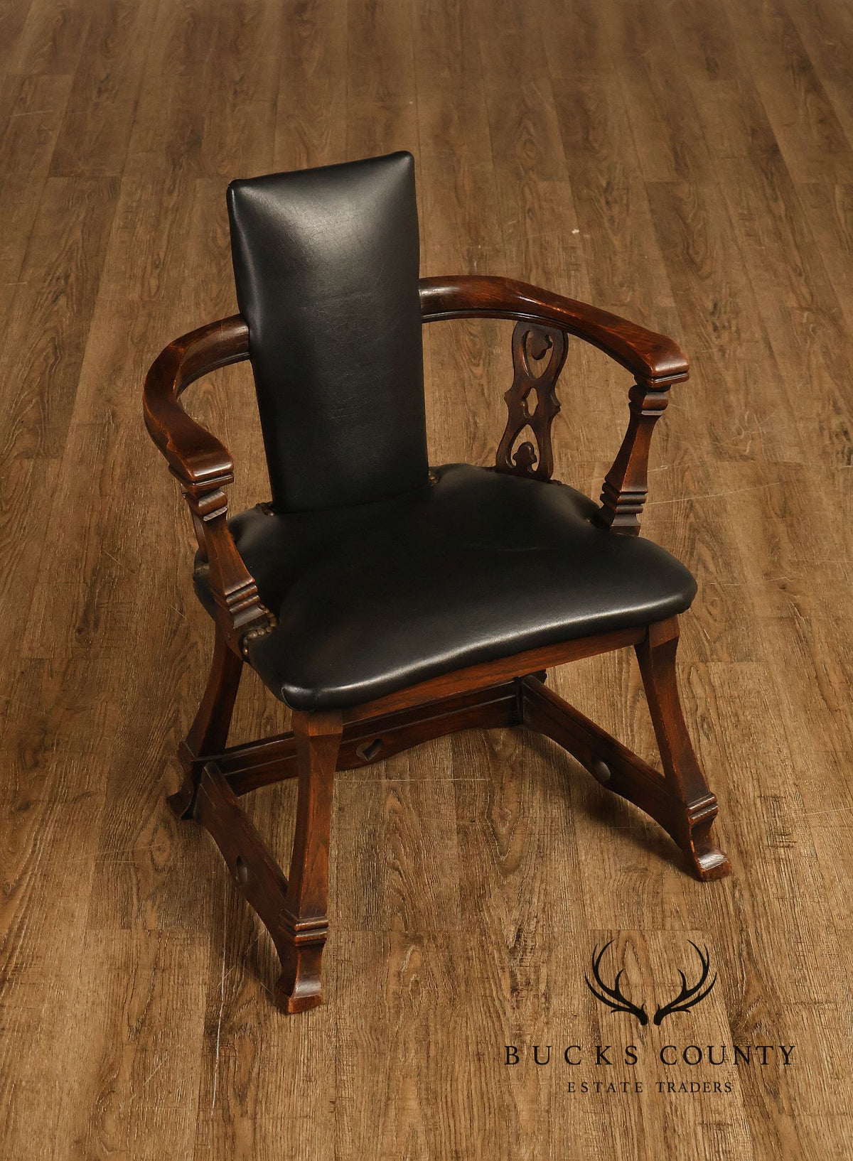 Romweber Viking Oak Captain's Armchair