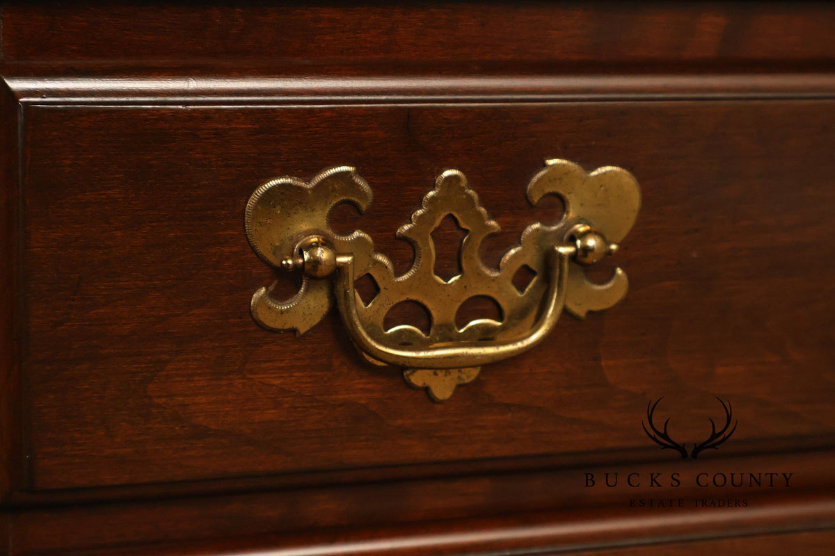 Ethan Allen Georgian Court Cherry Bedside Chest of Drawers