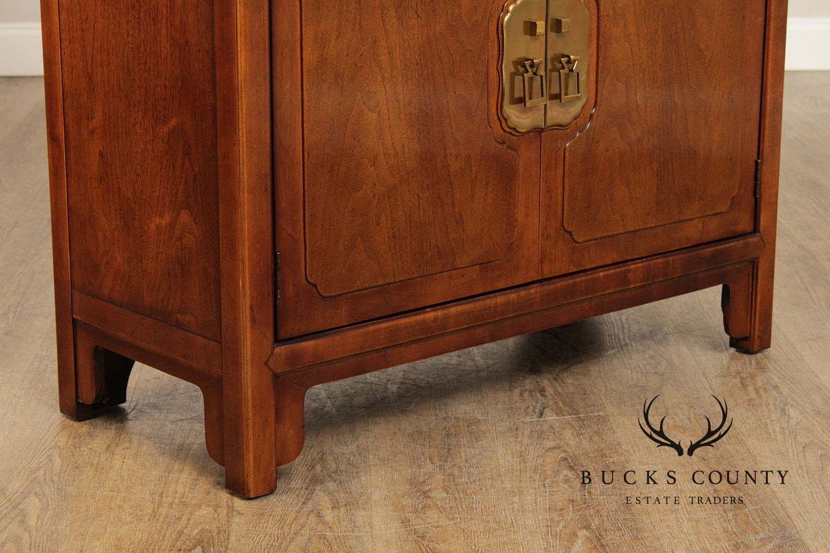 Henredon 'Folio 16' Asian Inspired Display Cabinet