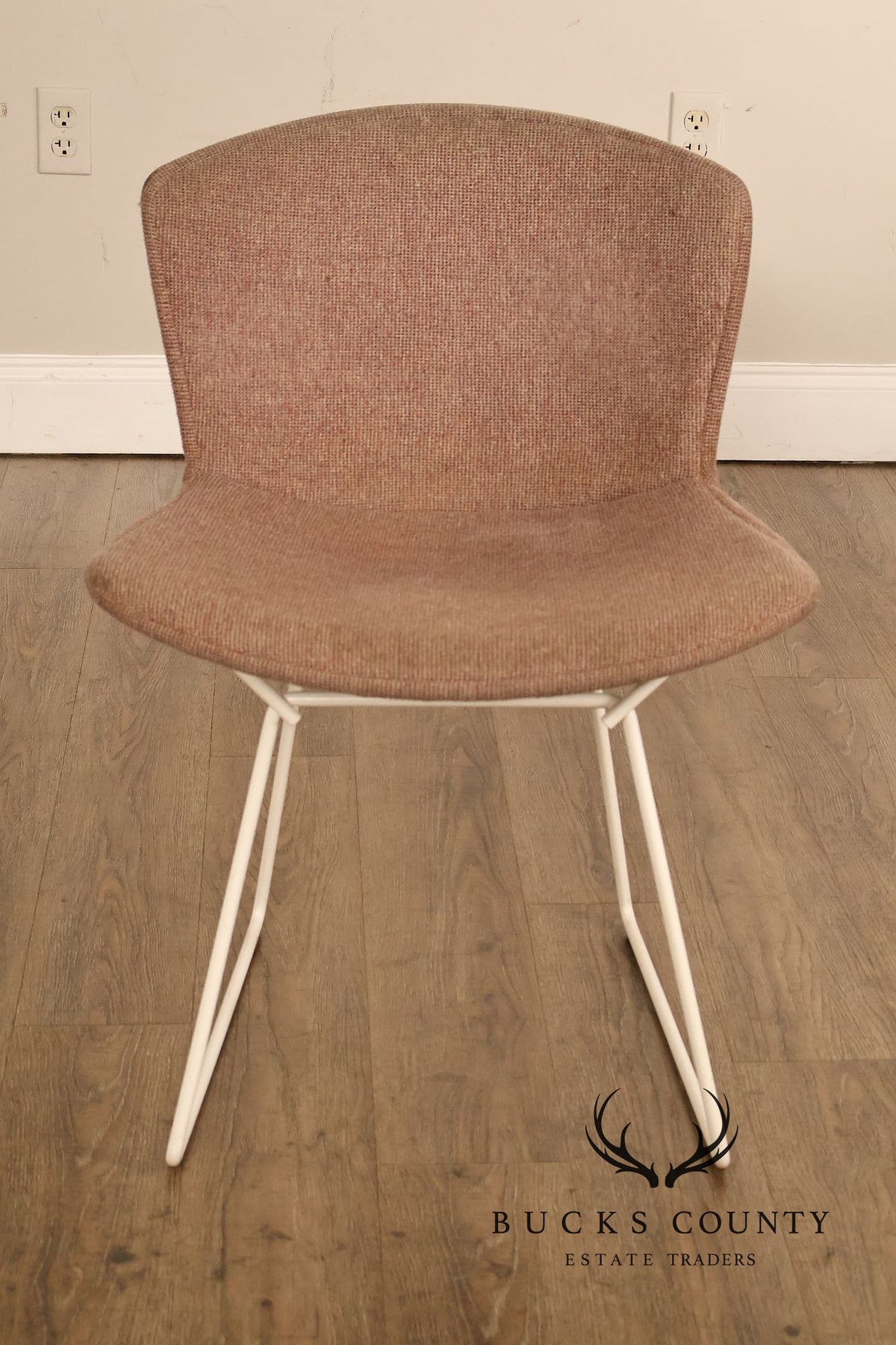 Knoll Bertoia Mid Century Modern Upholstered Side Chair