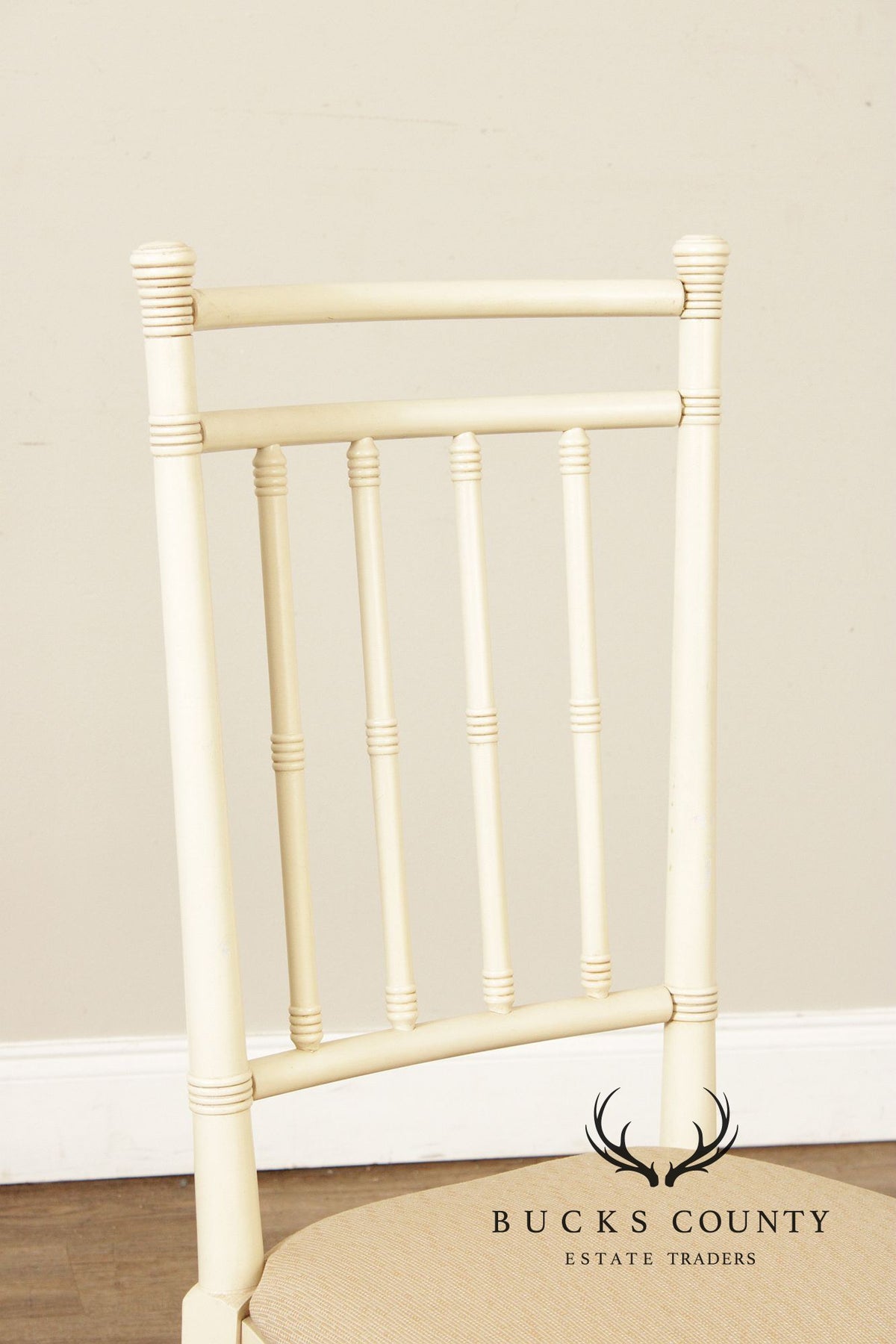Drexel Heritage Vintage Faux Bamboo Side Chair