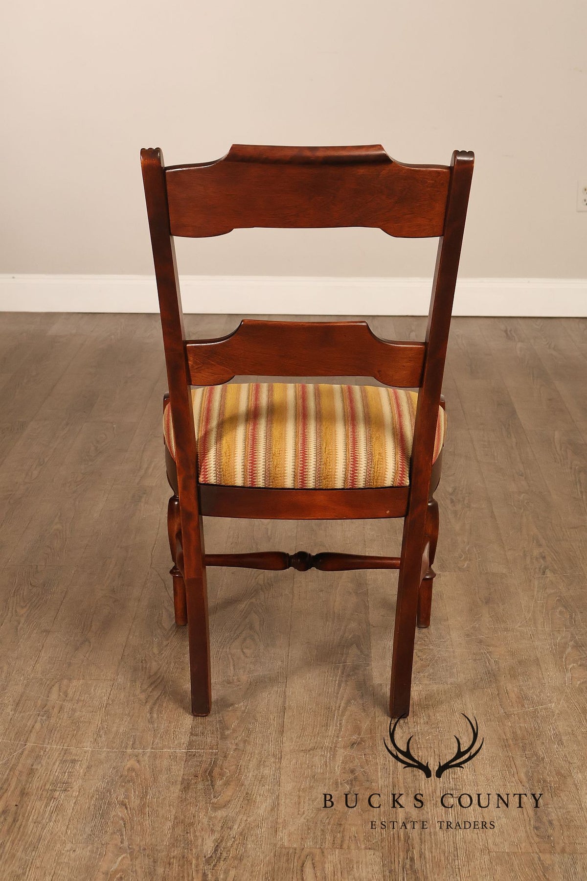 Nichols & Stone Set Of Six Solid Maple Dining Chairs