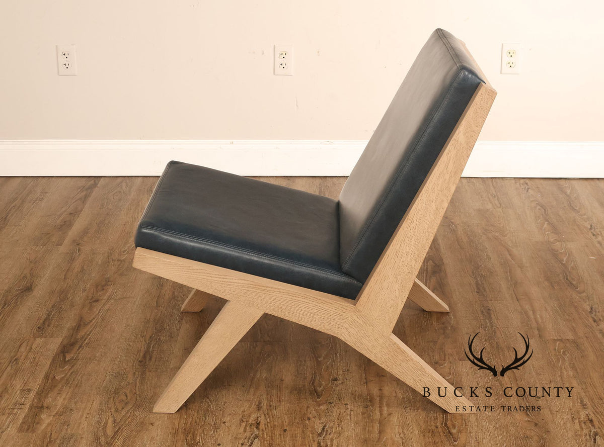Stickley Portfolio 120 Collection Leather Kepner Chair