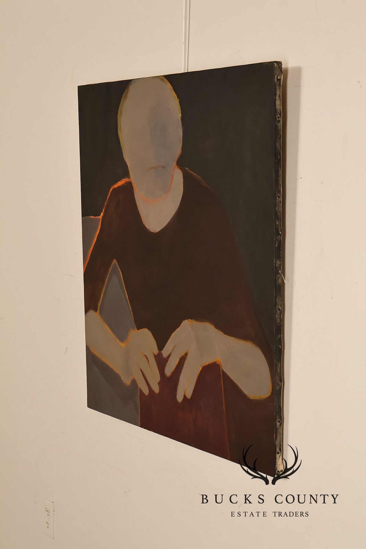 Anne Cooper Dobbins Oil Painting, 'Woman With Her Purse'