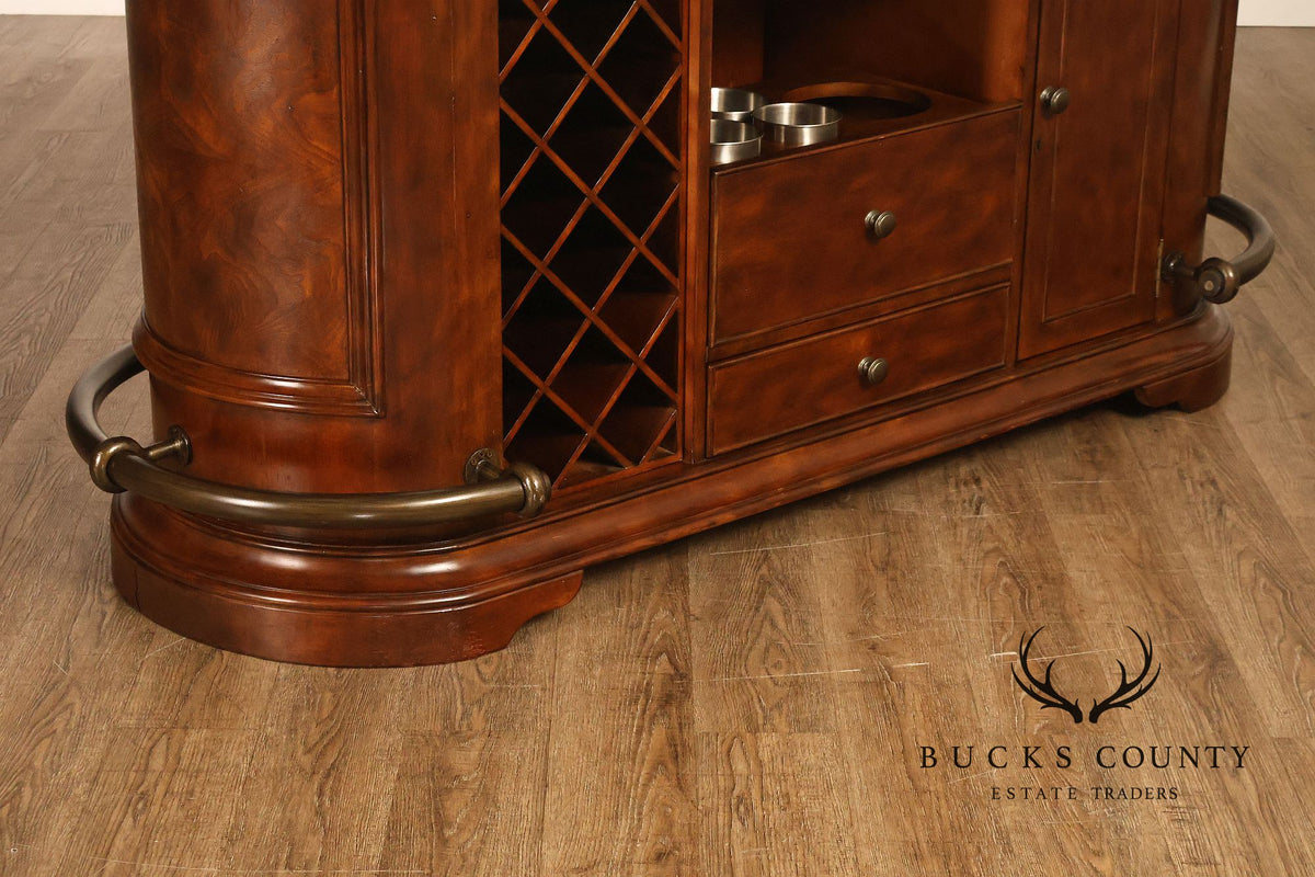 Howard Miller Wine & Spirits Collection Marble Top Bar Cabinet