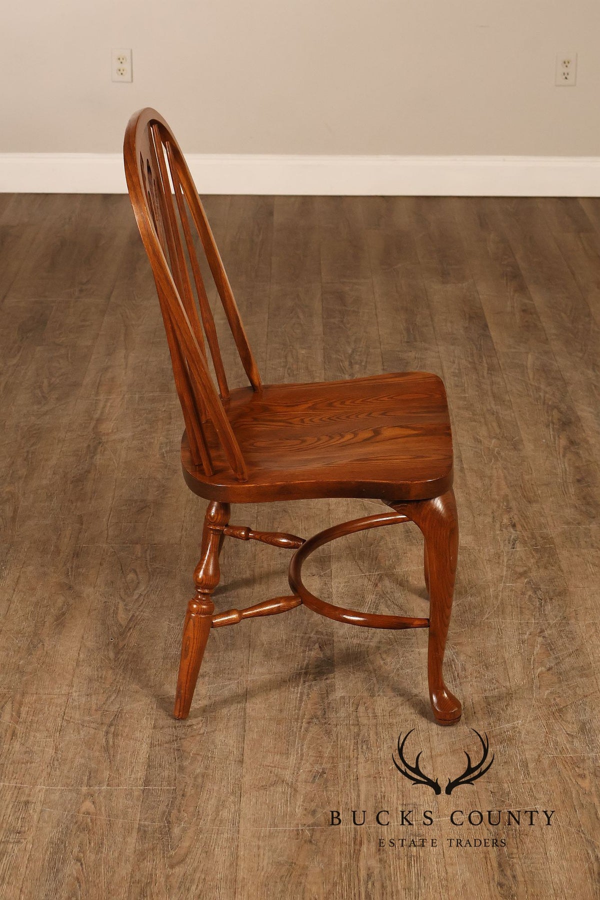 Nichols & Stone Set Of Four Windsor Dining Chairs