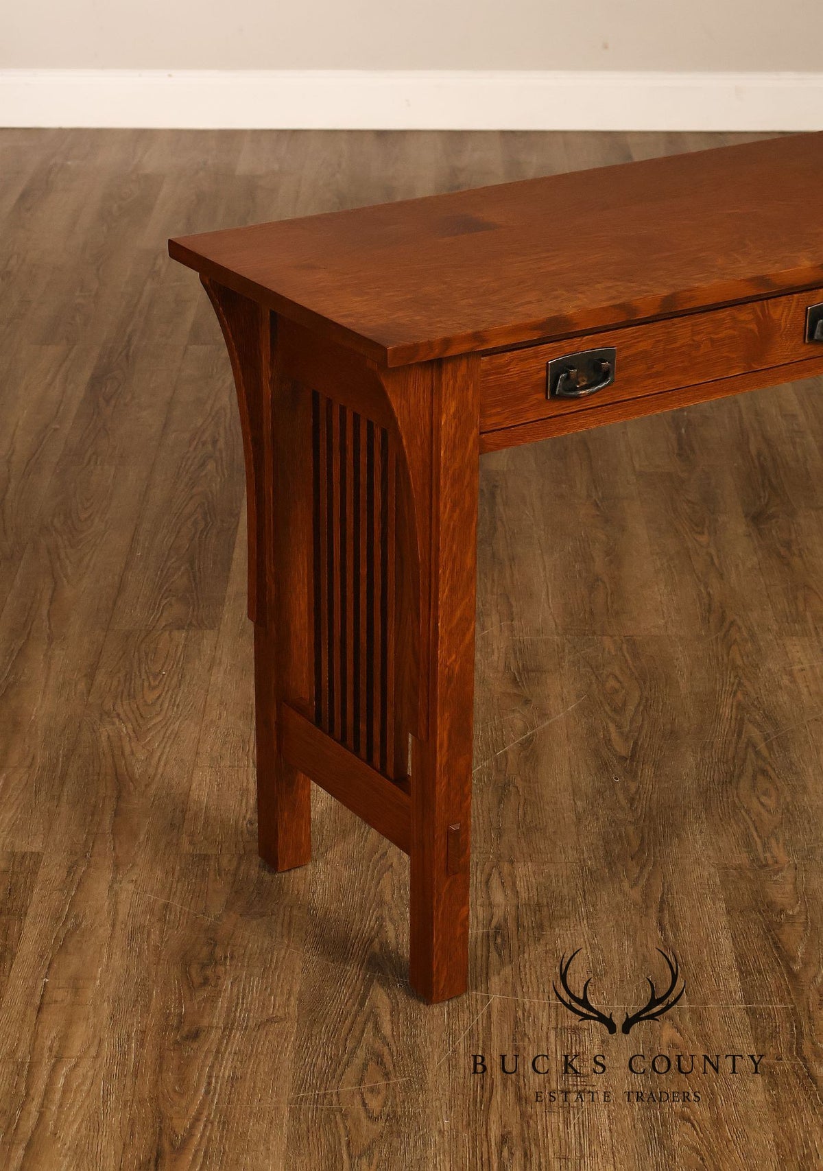 Stickley Mission Collection Oak Sofa Table