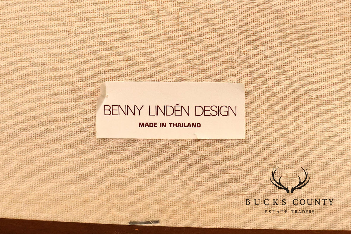 Benny Lindén Design Set Of 8 Teak Dining Chairs
