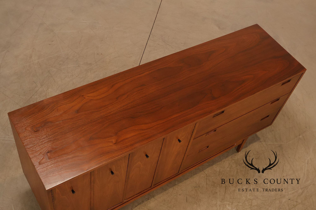 American of Martinsville Mid-Century Modern Walnut Dresser