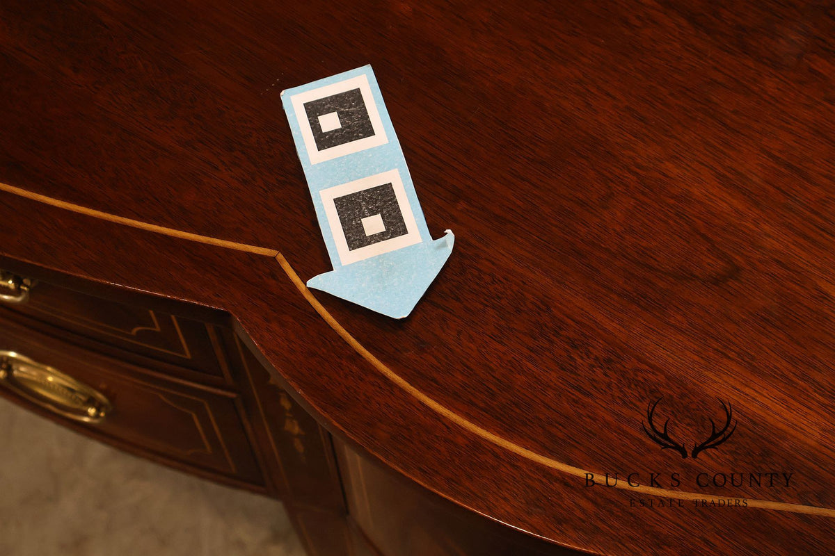 Stickley Federal Style Inlaid Mahogany Sideboard