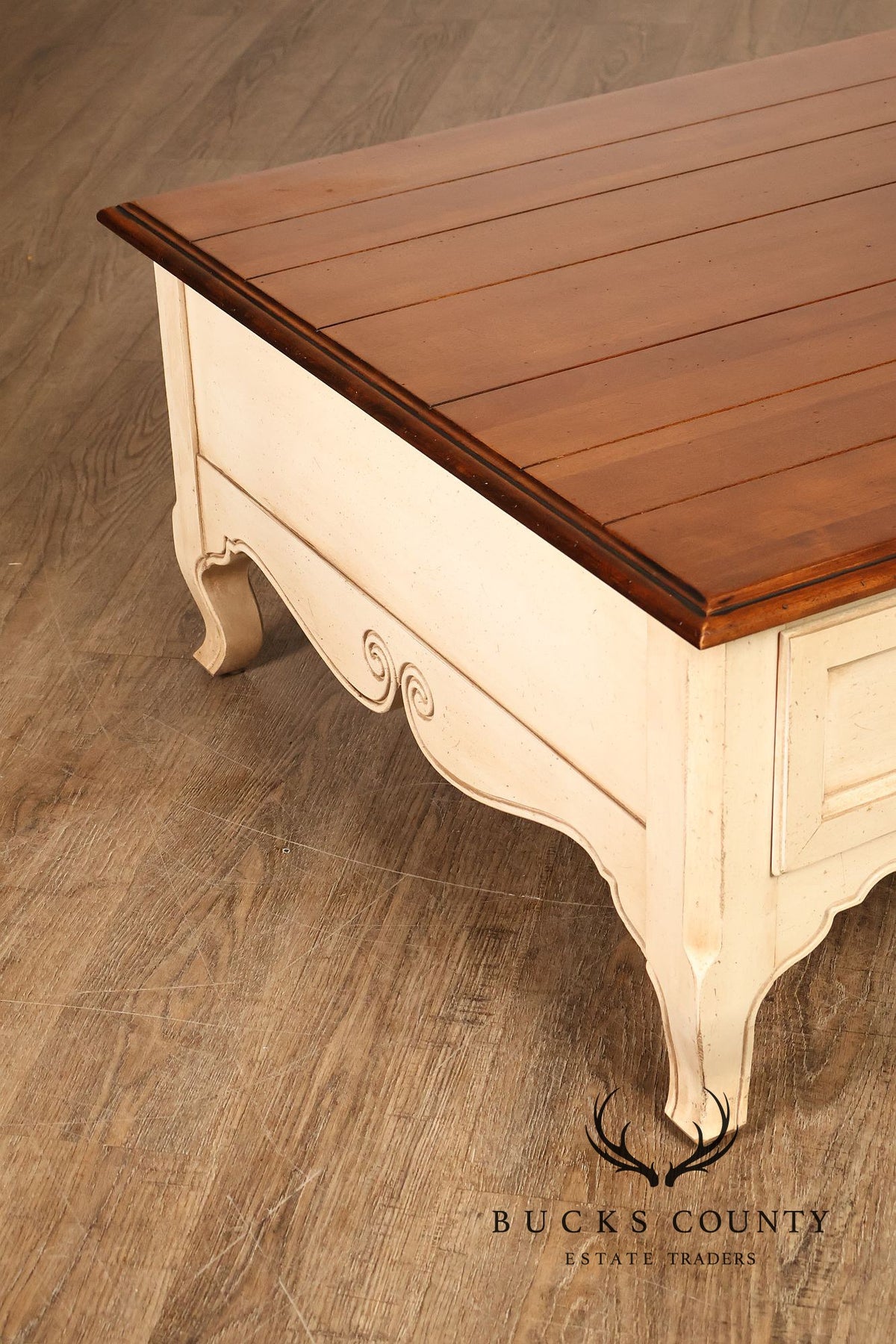 Ethan Allen French Country Style Coffee Table