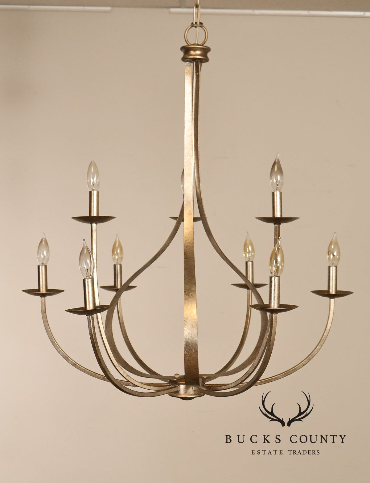 Quoizel 'Serenity' Nine-Light Candelabra Chandelier