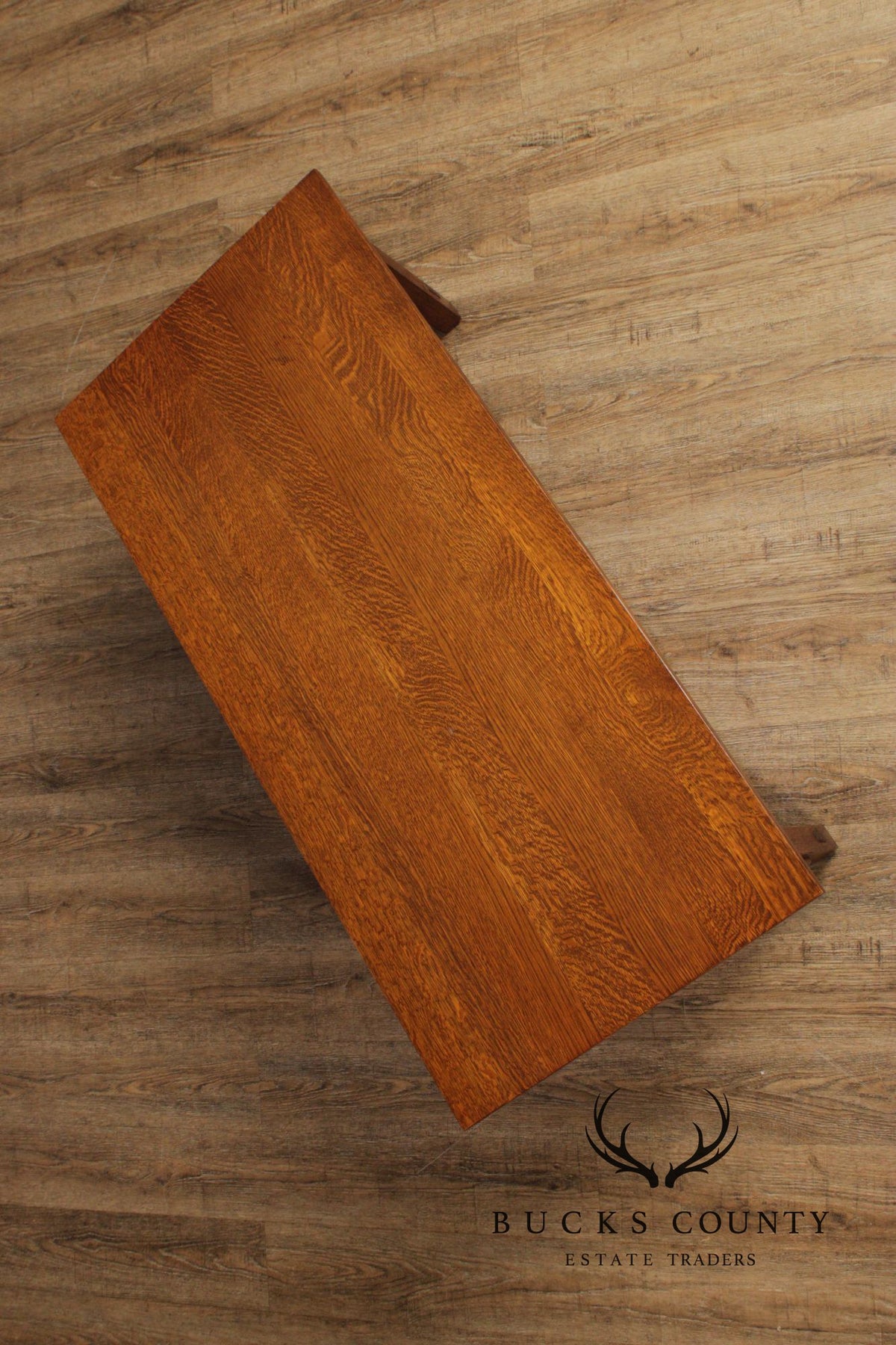 Stickley Mission Collection Oak Spindle Coffee Table