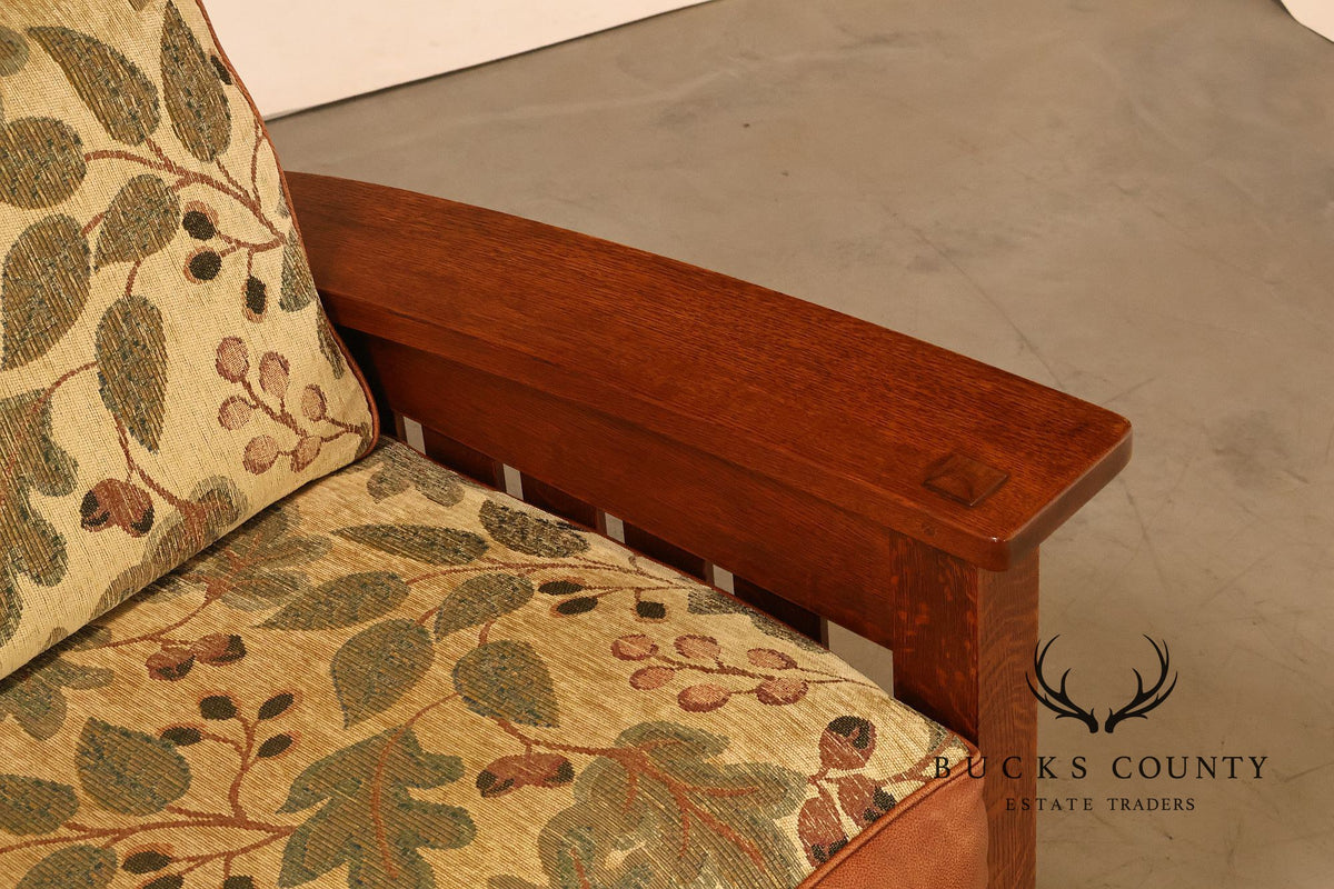 Stickley Mission Collection Oak Orchard Street Sofa