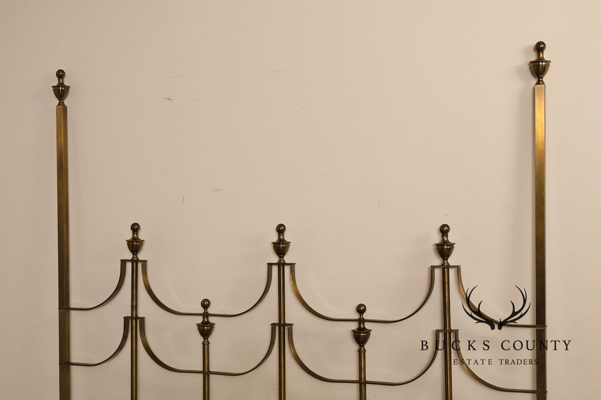 Mastercraft Vintage Brass King Headboard
