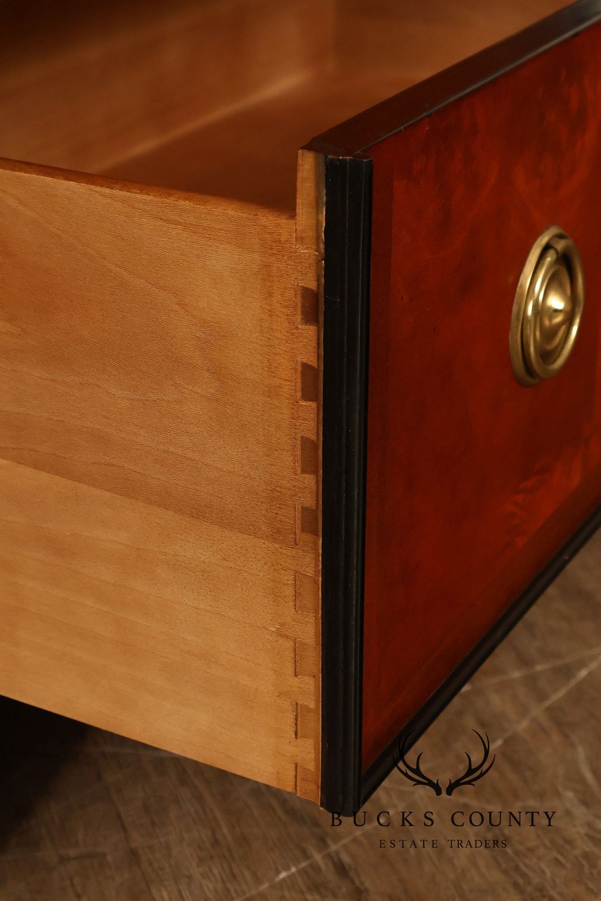 Century Furniture Biedermeier Style Mahogany Armoire