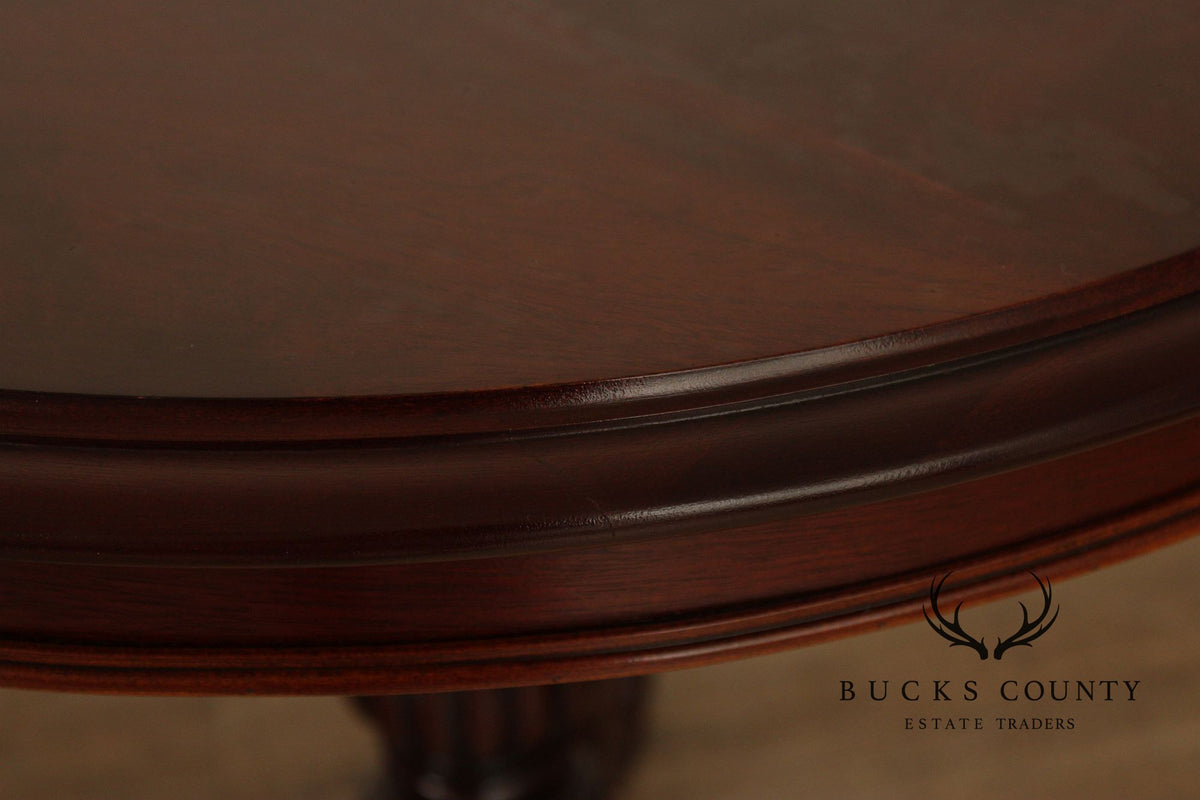 Rococo Style Mahogany Finish Parlor Table