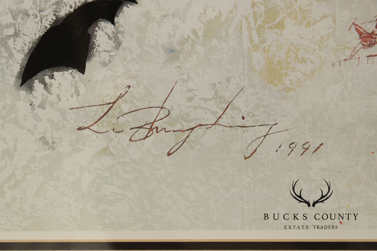Li Zhong Liang Contemporary Print, Cave Painting