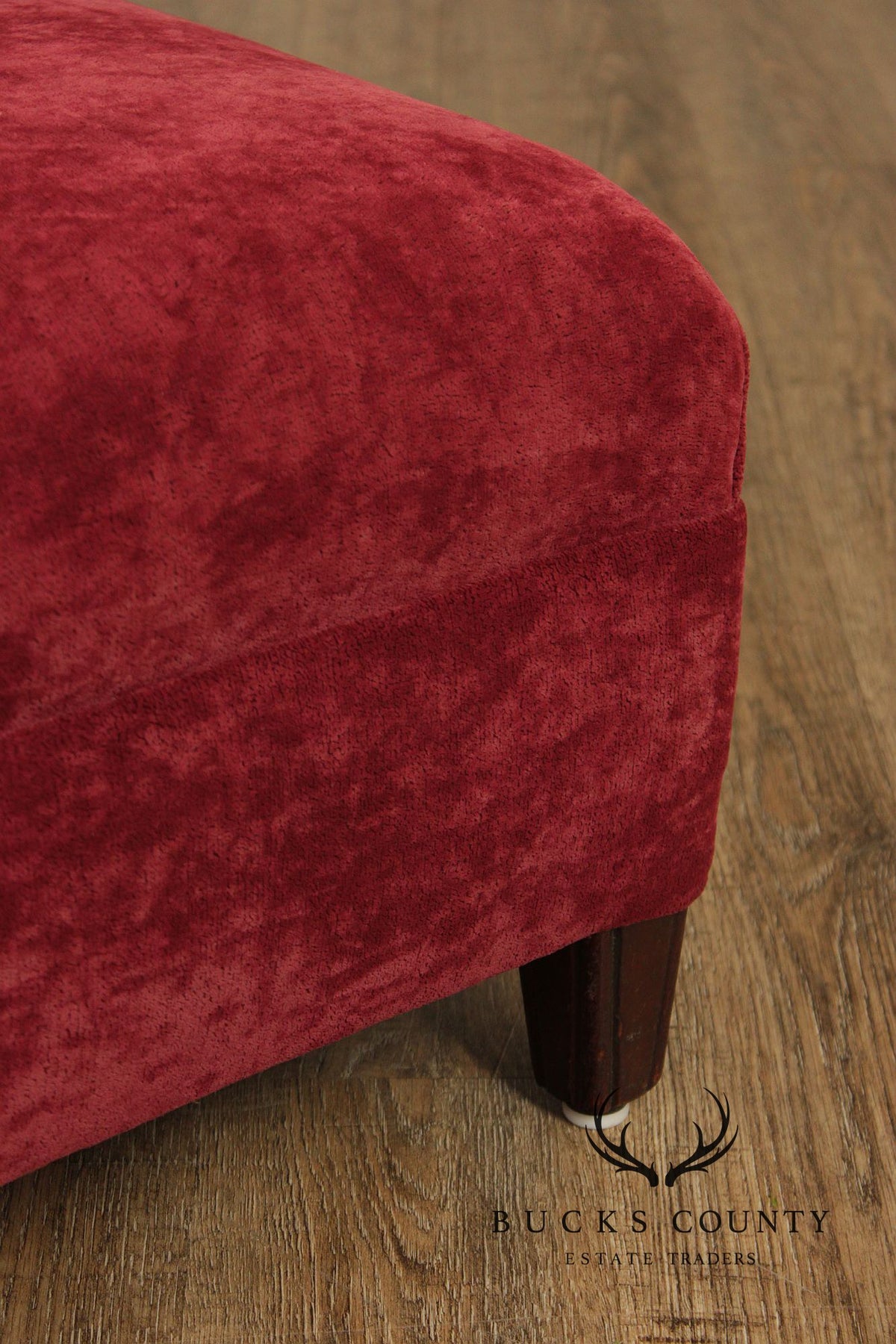 Vintage Upholstered Ottoman