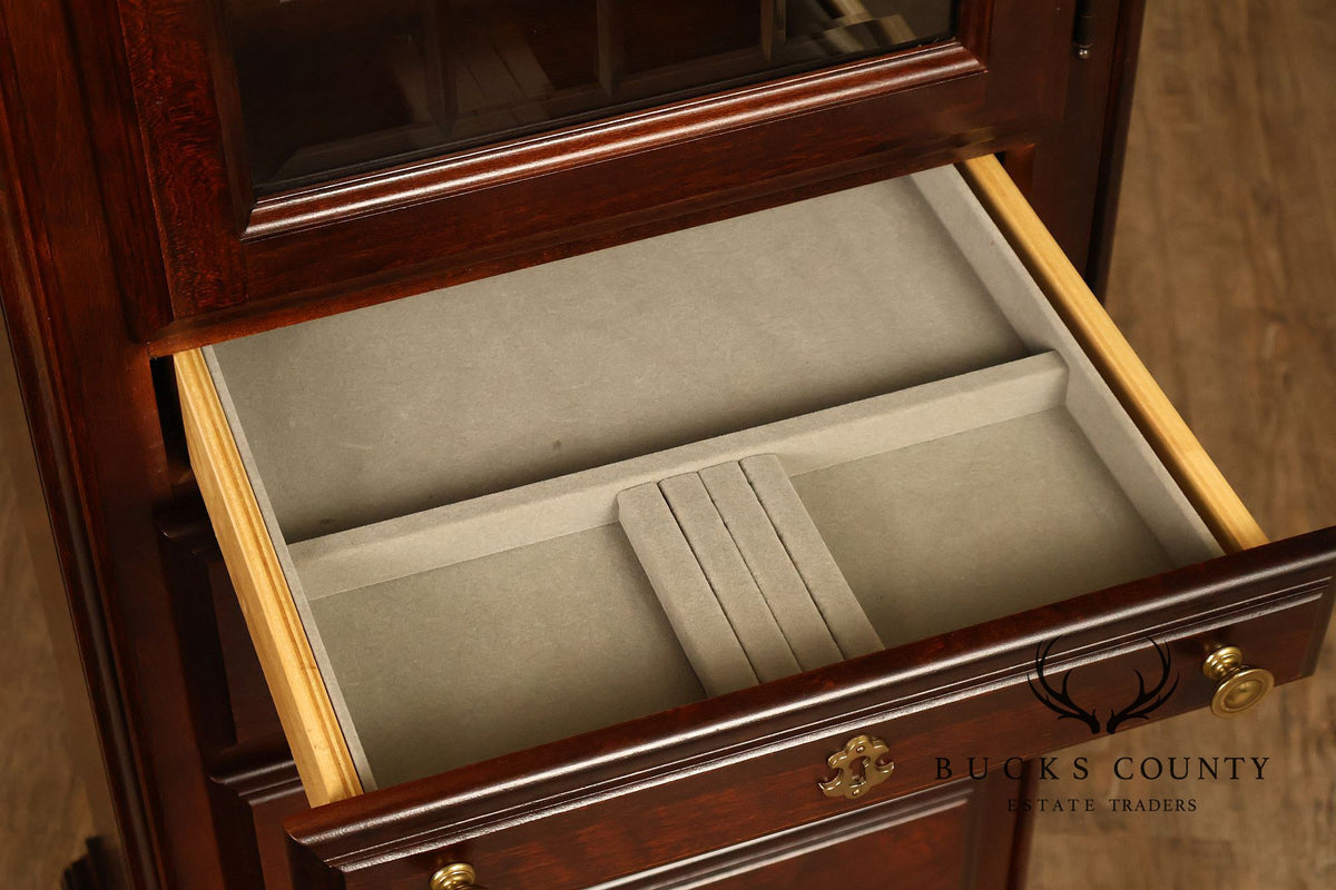 American Drew Cherry Jewelry Cabinet Lingerie Chest