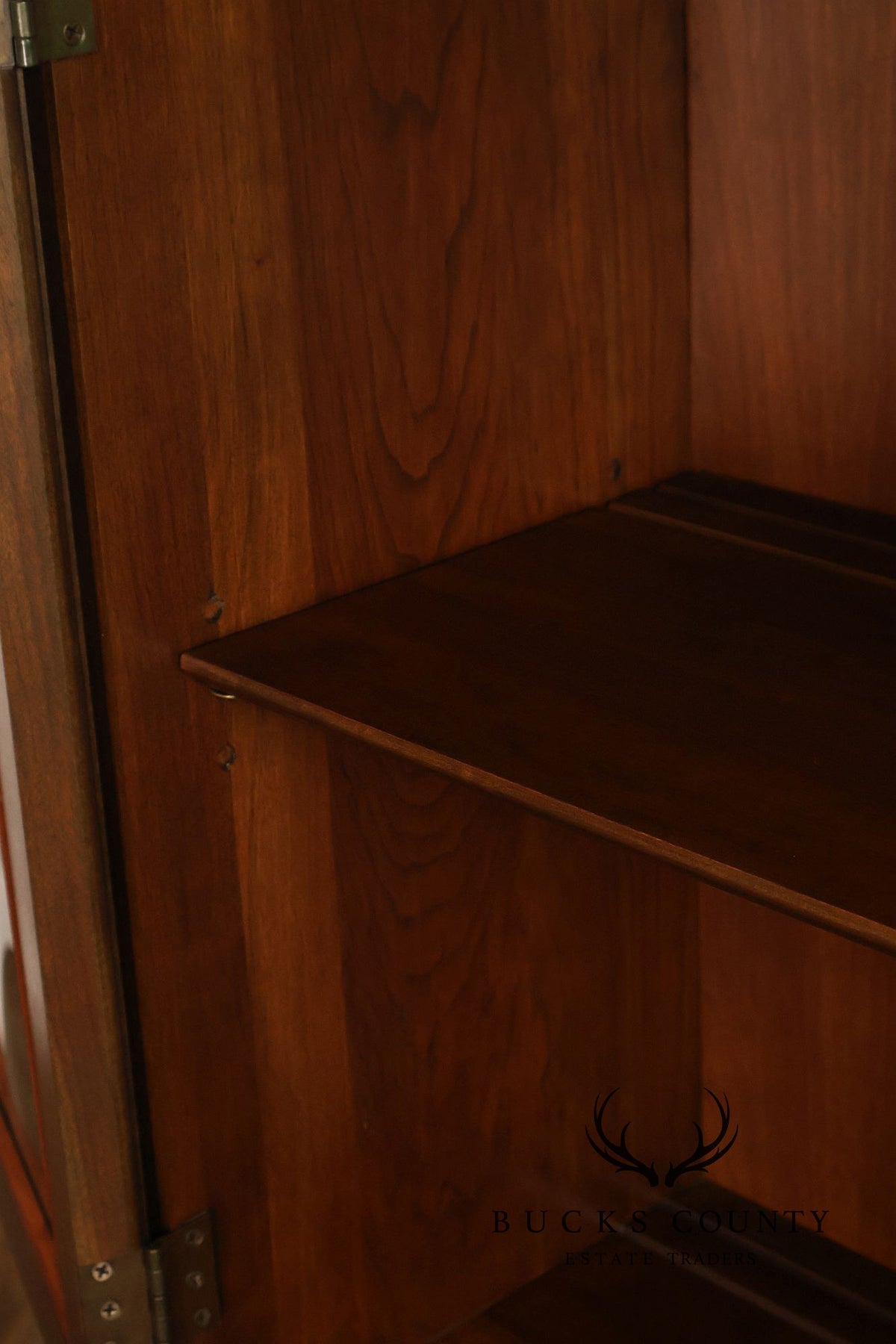 Pennsylvania House Vintage Cherry Step Back Hutch China Cabinet