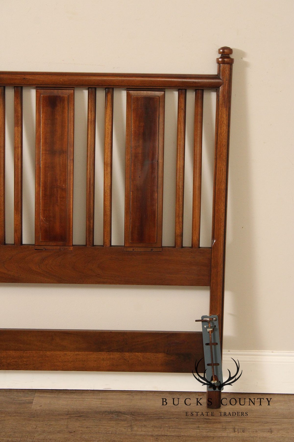 Heritage Mid Century Modern Walnut King Headboard