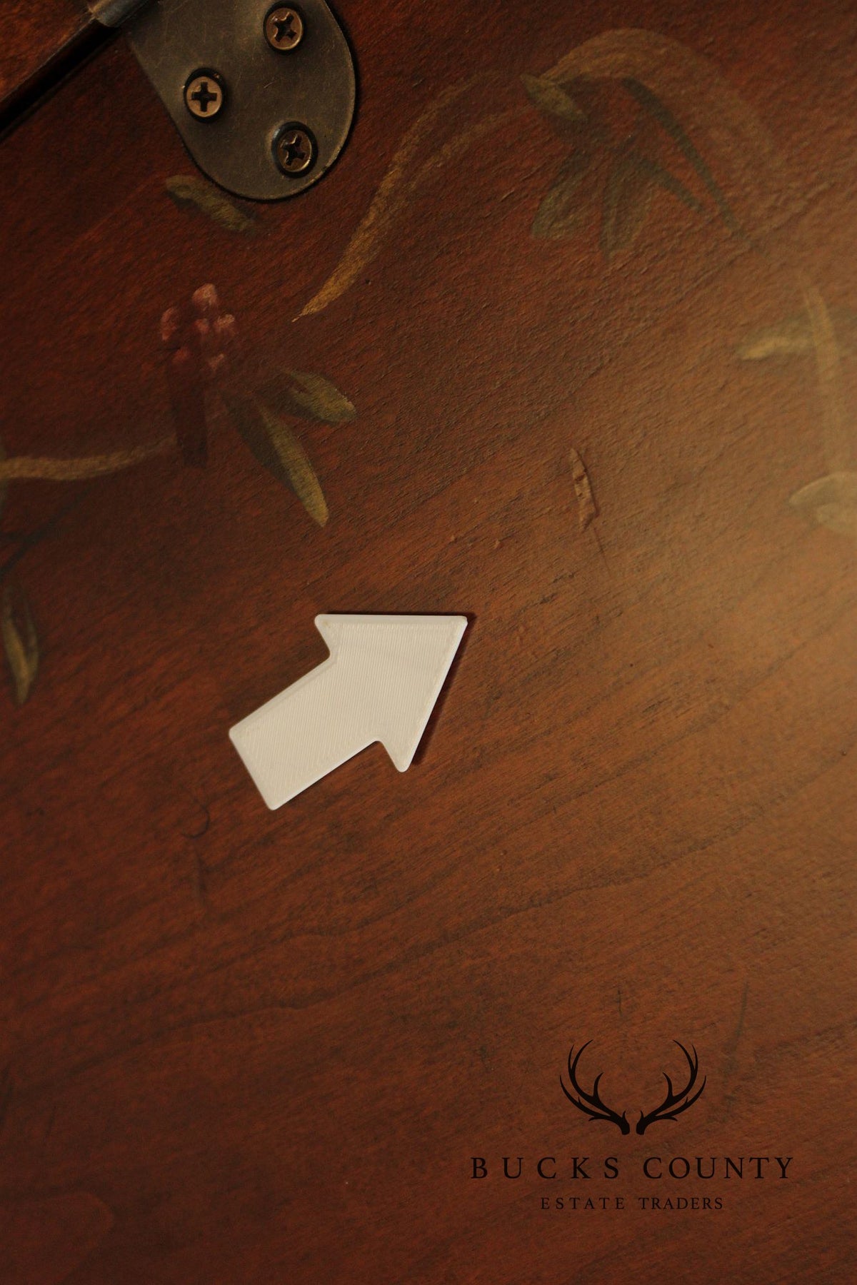 Ethan Allen Tuscany Collection Paint Decorated Secretary Desk