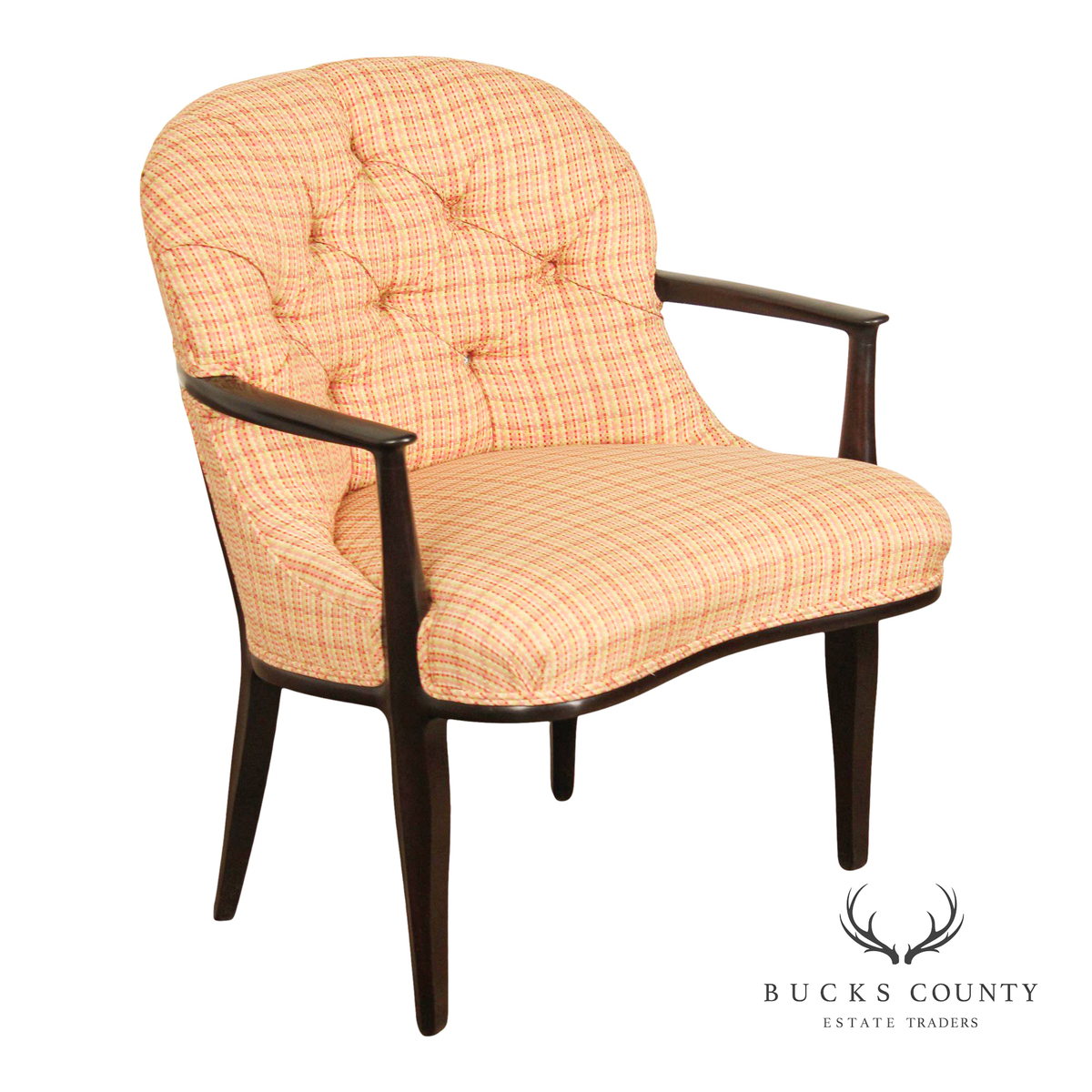 Janus Lounge Chair by Edward Wormley for Dunbar Mid Century Modern