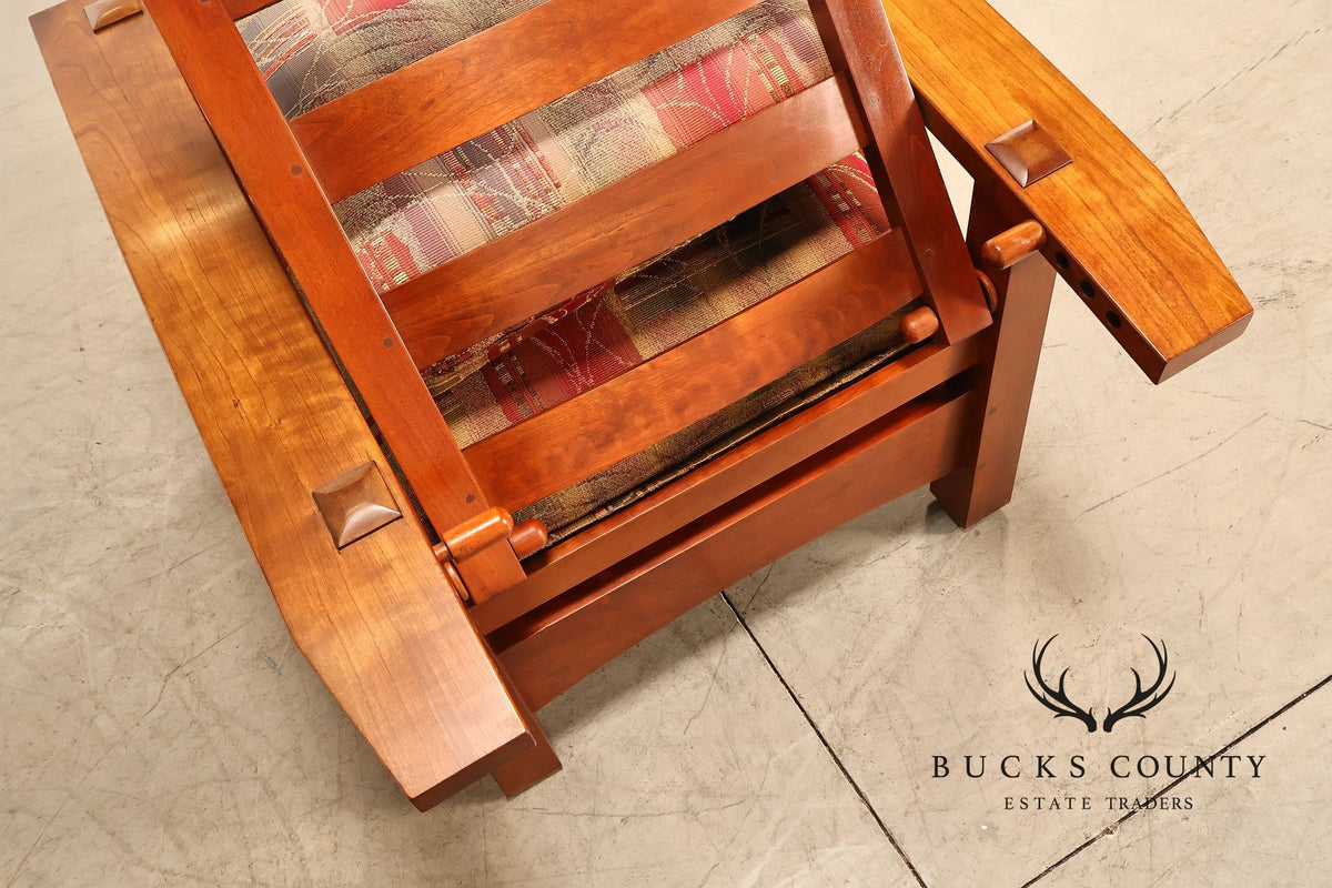 Stickley Mission Collection Cherry "Gus" Morris Chair