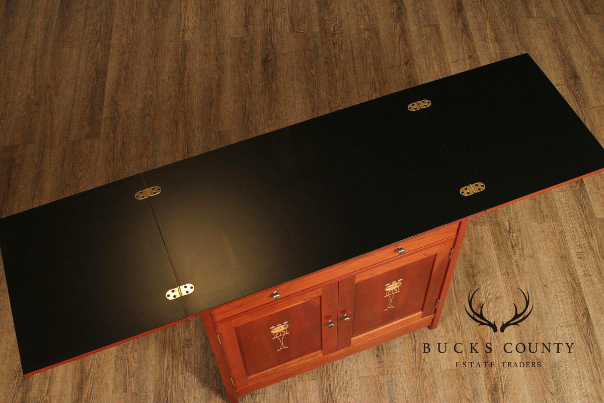Stickley Harvey Ellis Collection Inlaid Cherry Server