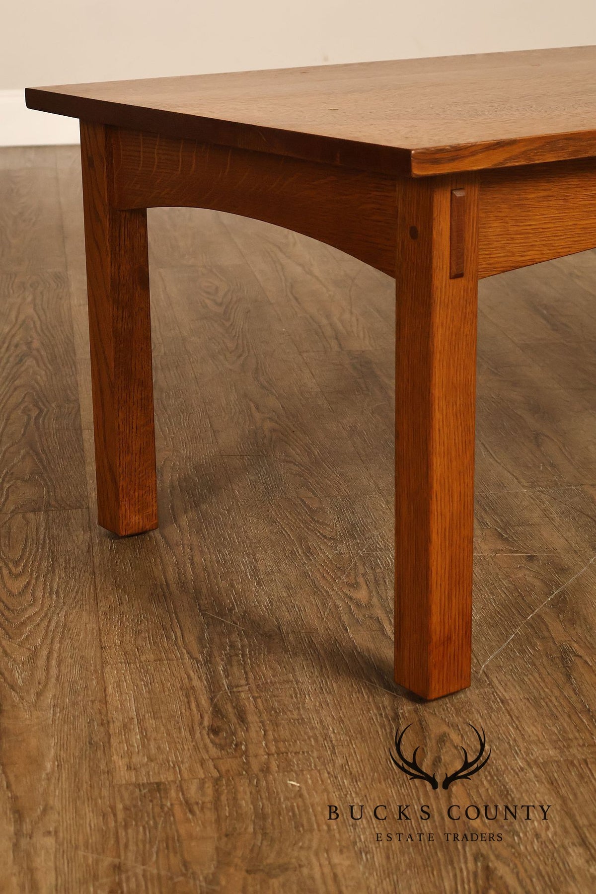 Stickley Mission Collection Oak Cocktail Table