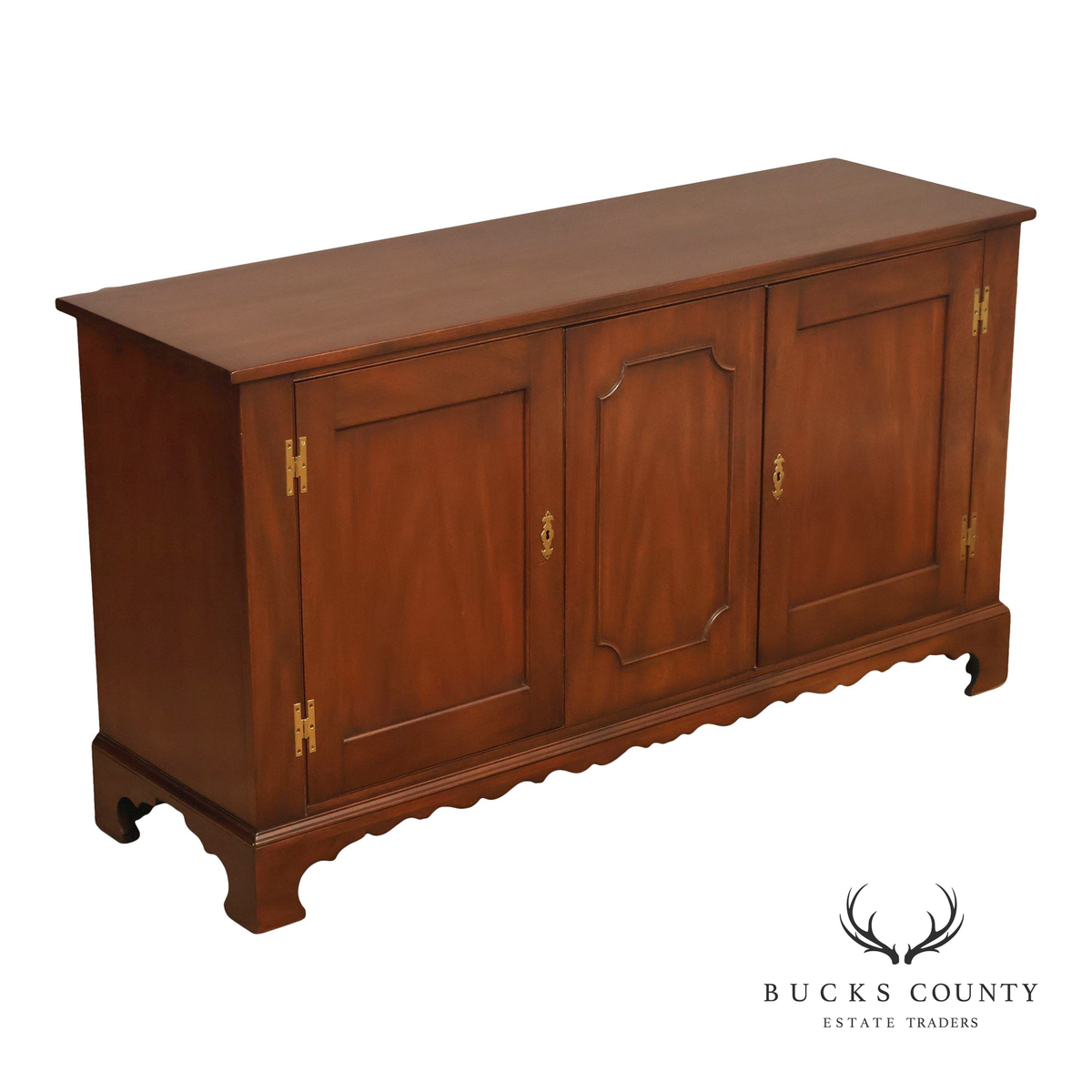 Kittinger Williamsburg Adaptation Mahogany Buffet Sideboard