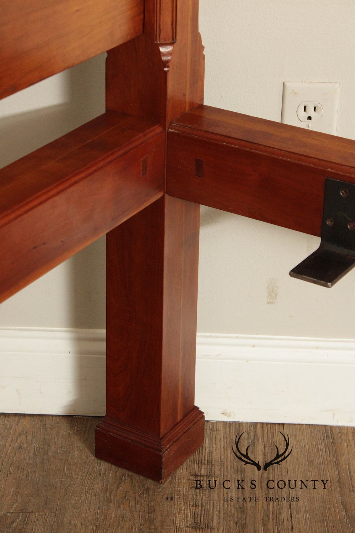 Custom Made American Cherry Four Poster Queen Size Bed