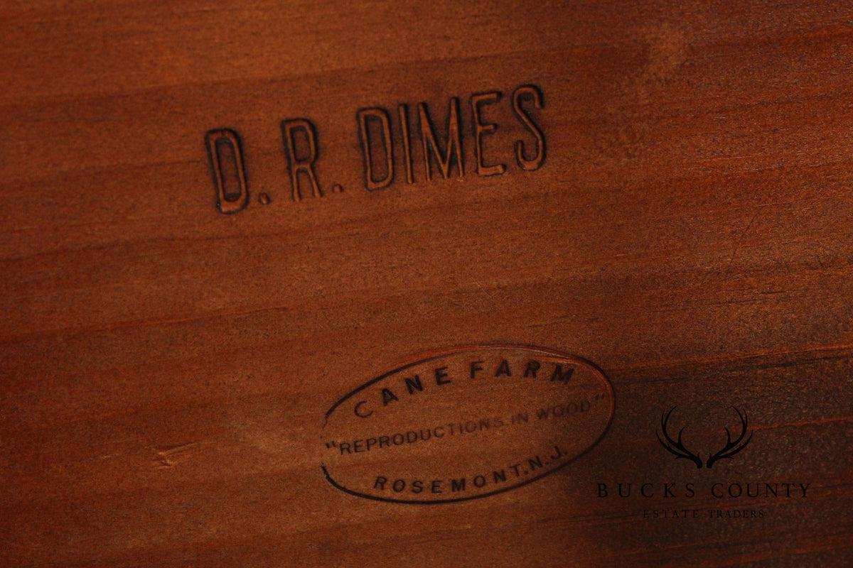 D.R. Dimes Set of Four Bowback Windsor Dining Chairs