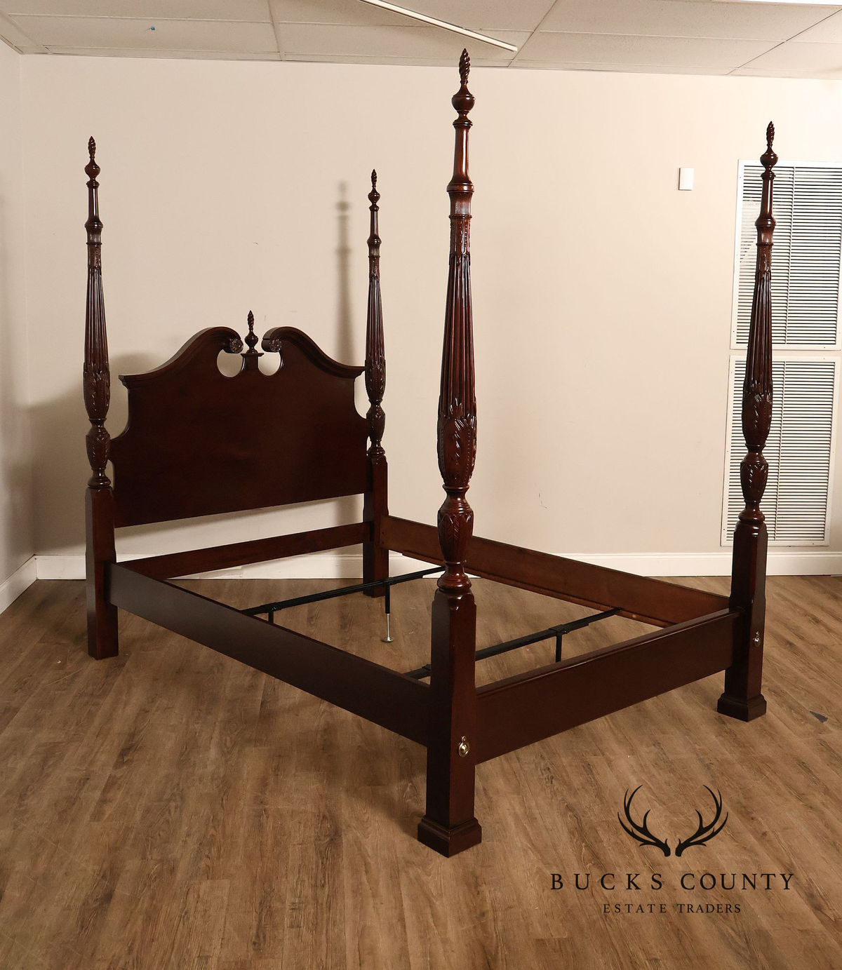 Kincaid Queen Size Cherry Poster Bed