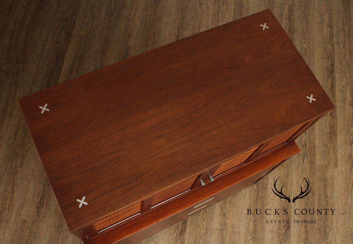 American of Martinsville Mid Century Modern Tall Chest