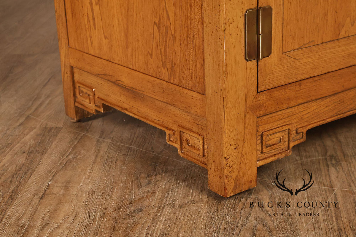 Baker Asian Style Hardwood Buffet Sideboard