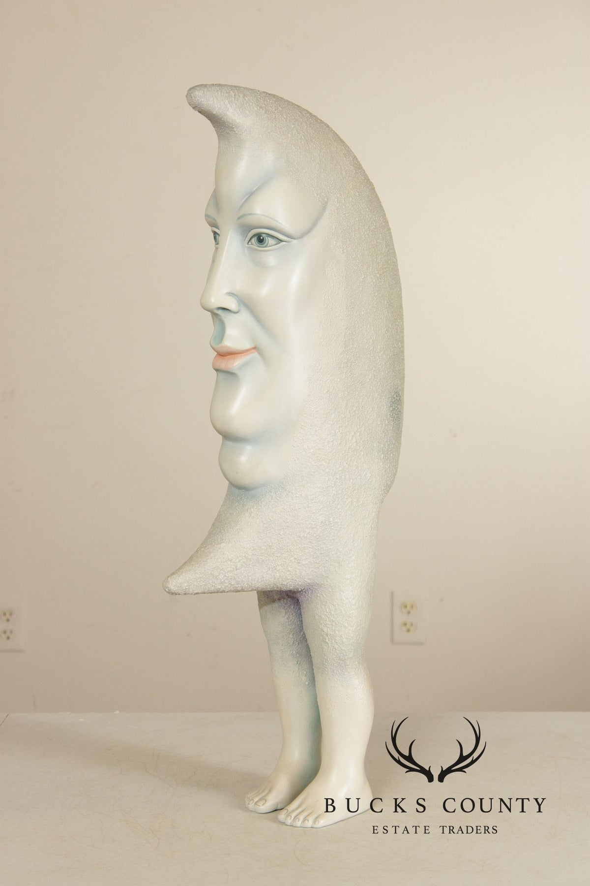 Sergio Bustamante Surrealist Sculpture, Moon Man