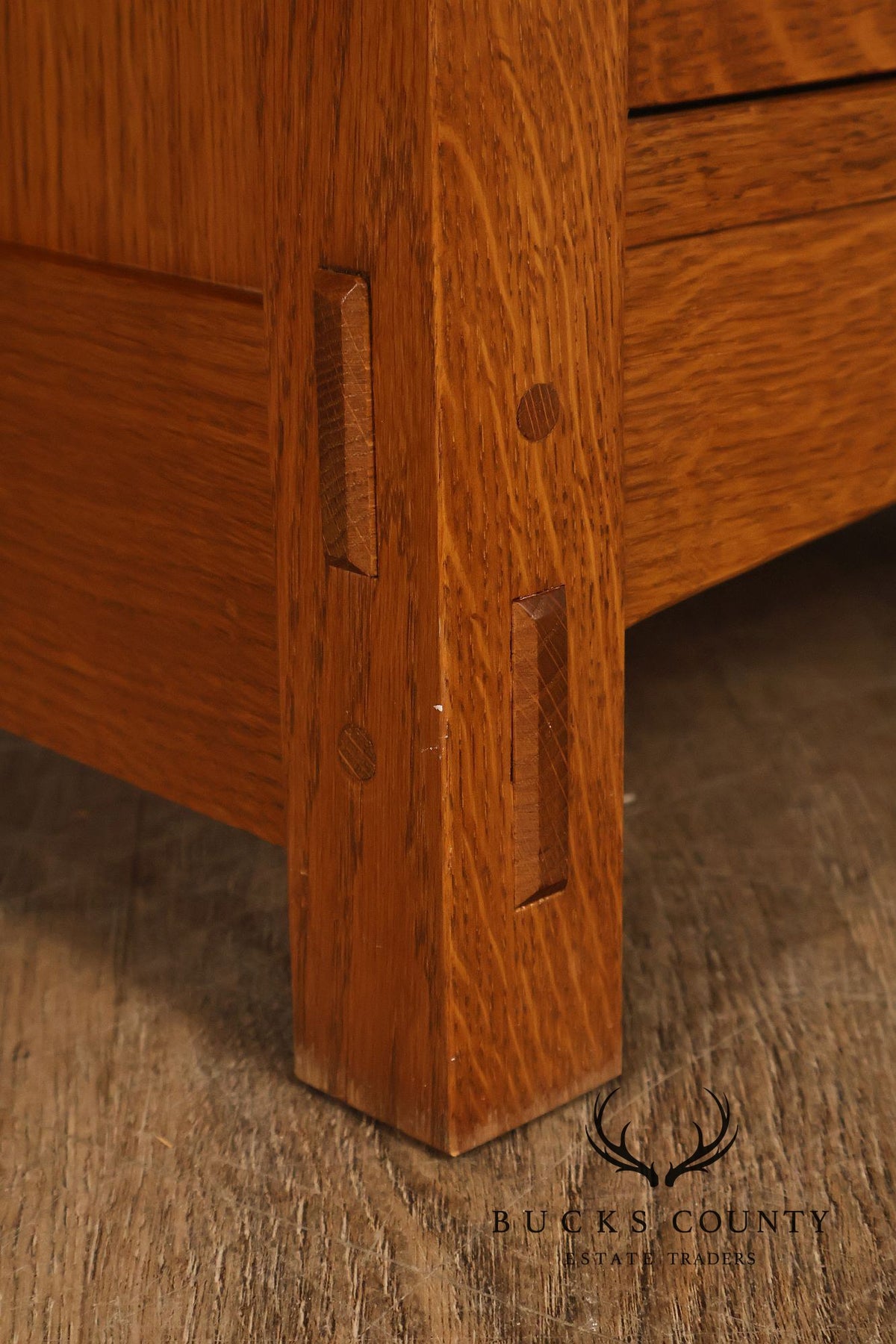 Stickley Mission Collection Oak High Chest Of Drawers