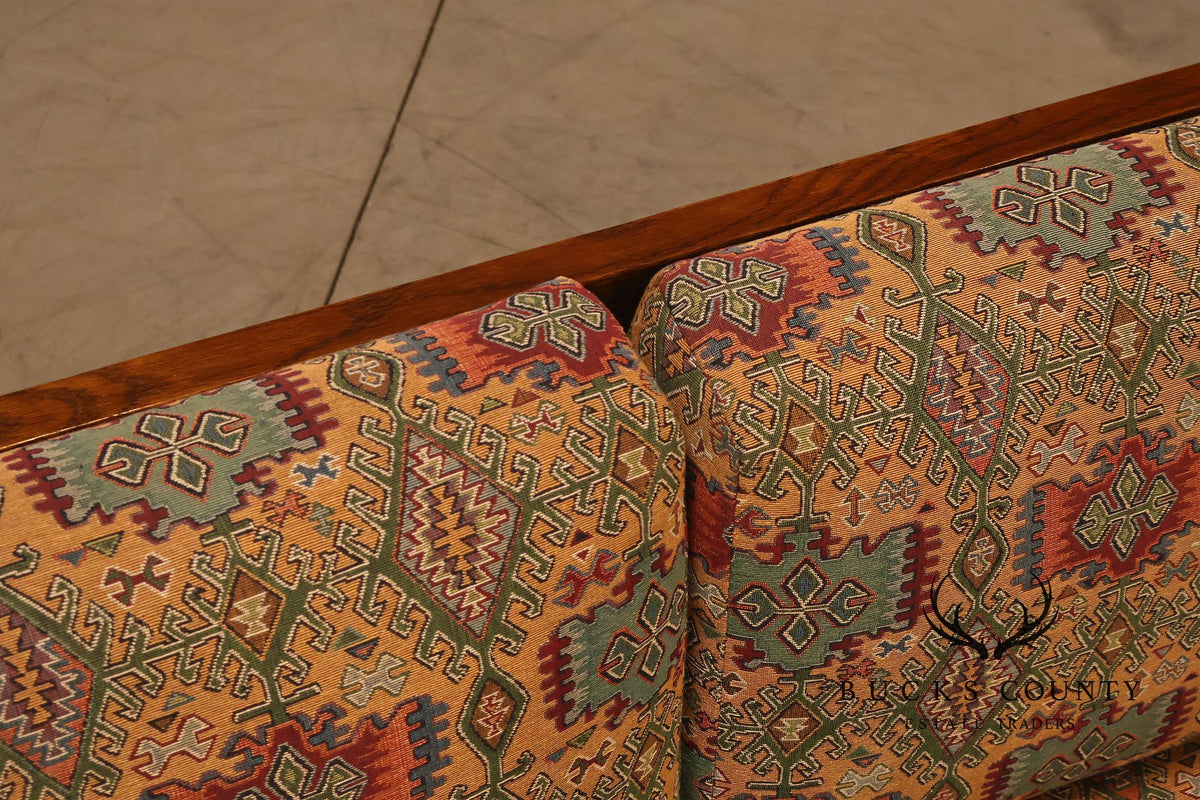 Stickley Mission Collection Oak Settle Sofa